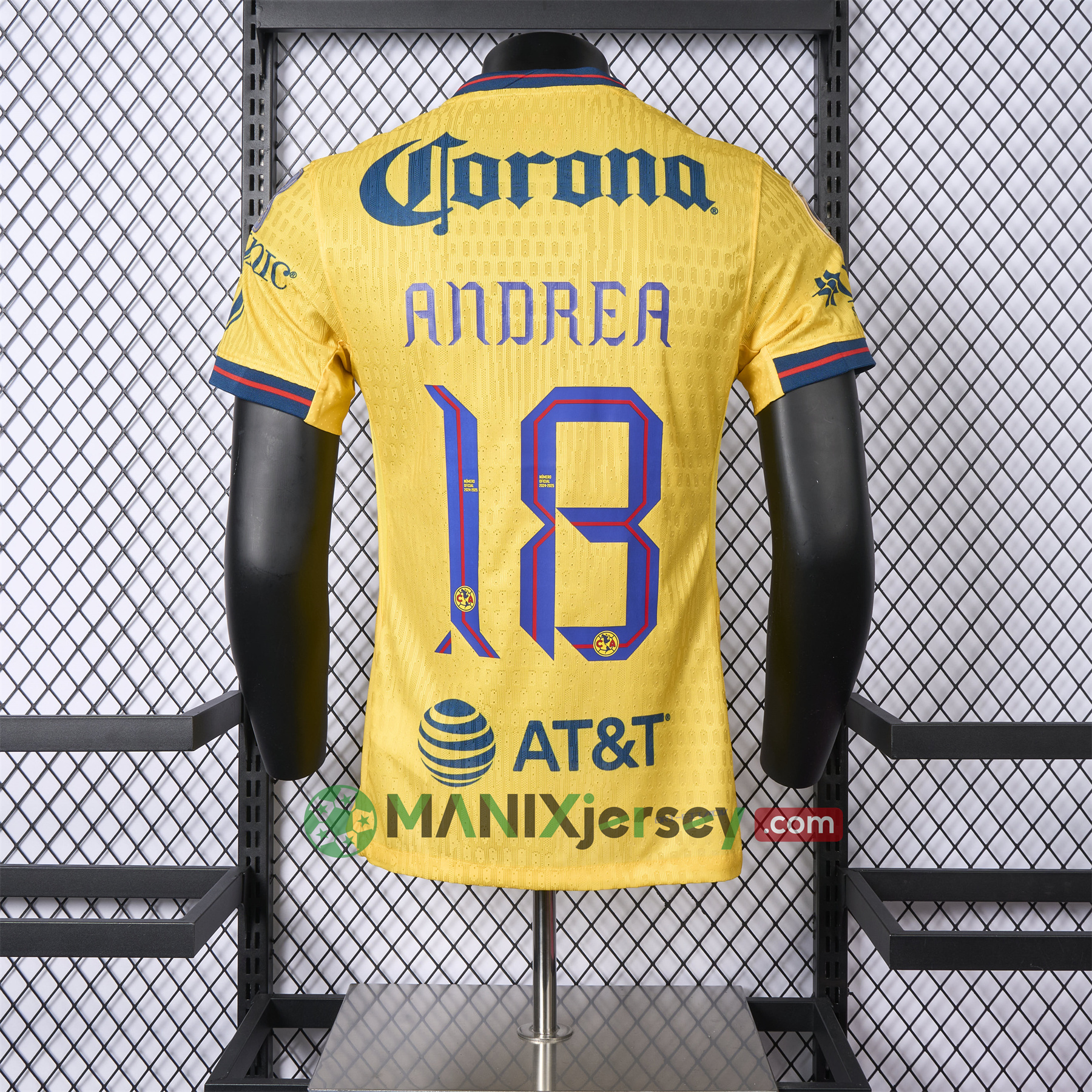 Club América 24-25 Home Jersey - Player Version - UnitedFutballJersey
