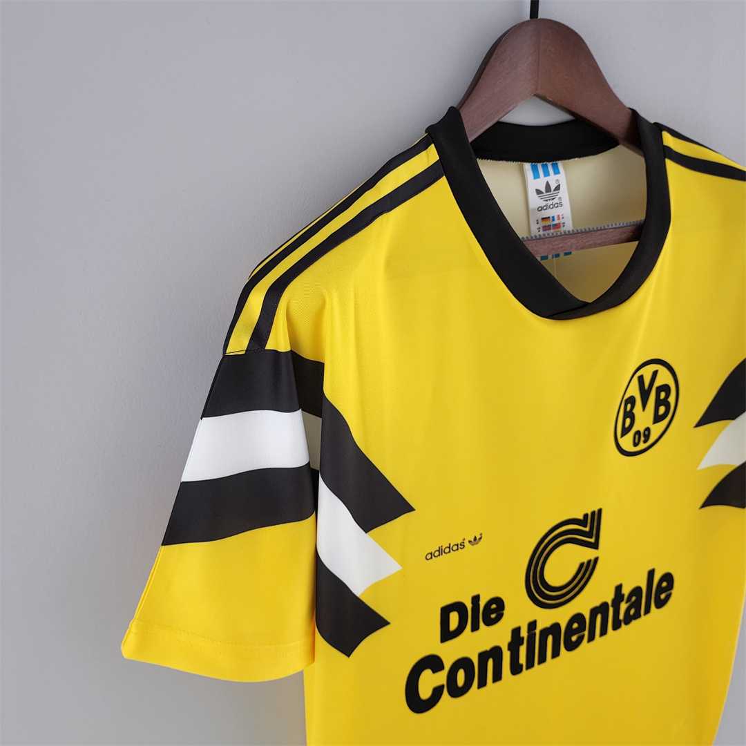 Dortmund Retro 1989 Home Shirt - UnitedFutballJersey