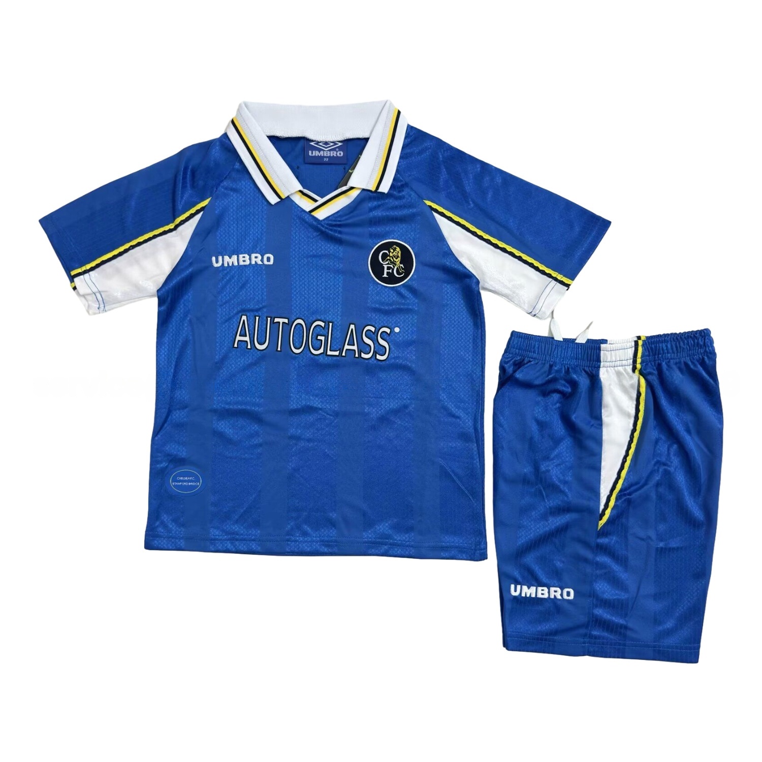 Retro C.H.E.L.S.E.A 1997-99 Home Kids Kit - UnitedFutballJersey