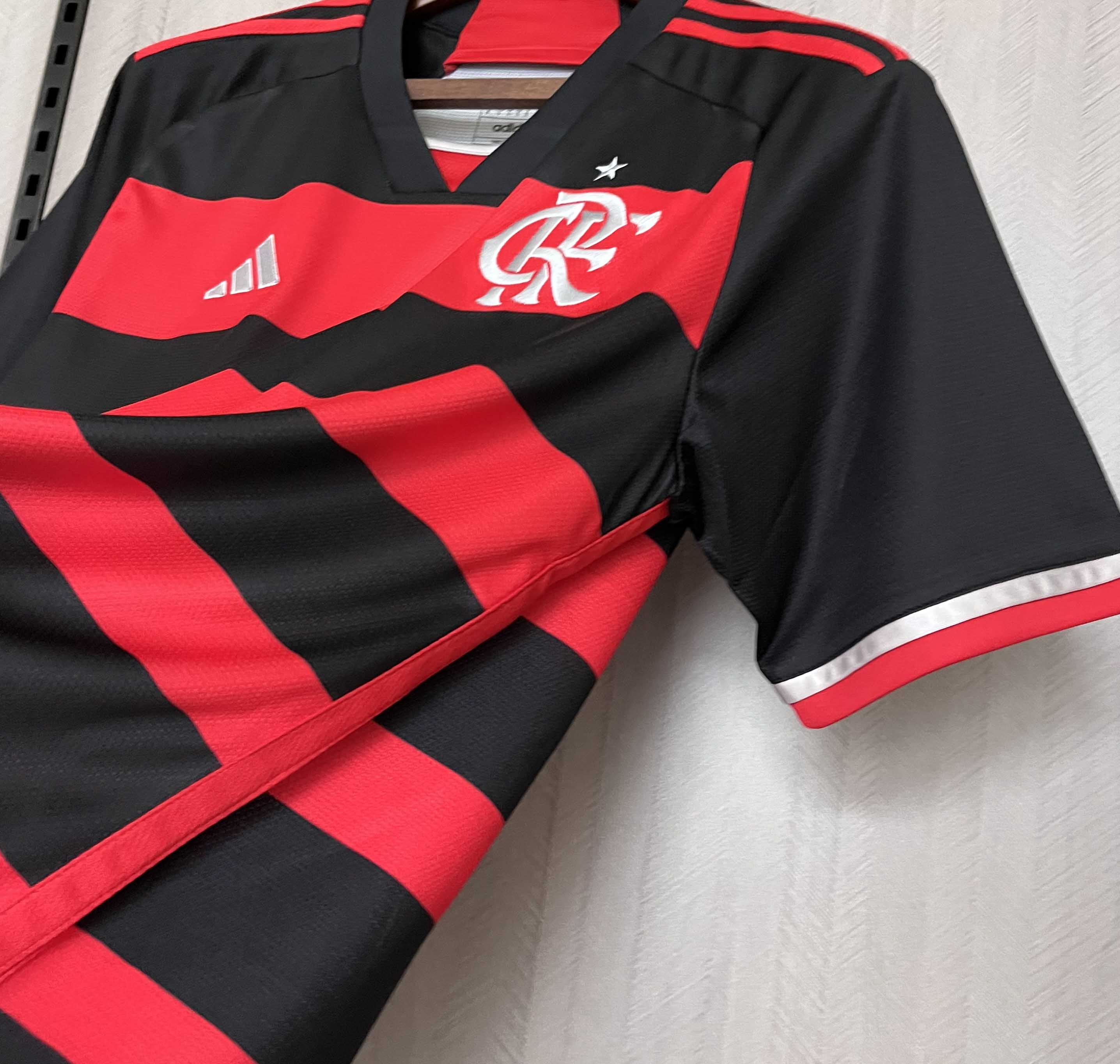 Flamengo 2024 Home Stadium Jersey With All Sponsor - Fans Version - UnitedFutballJersey