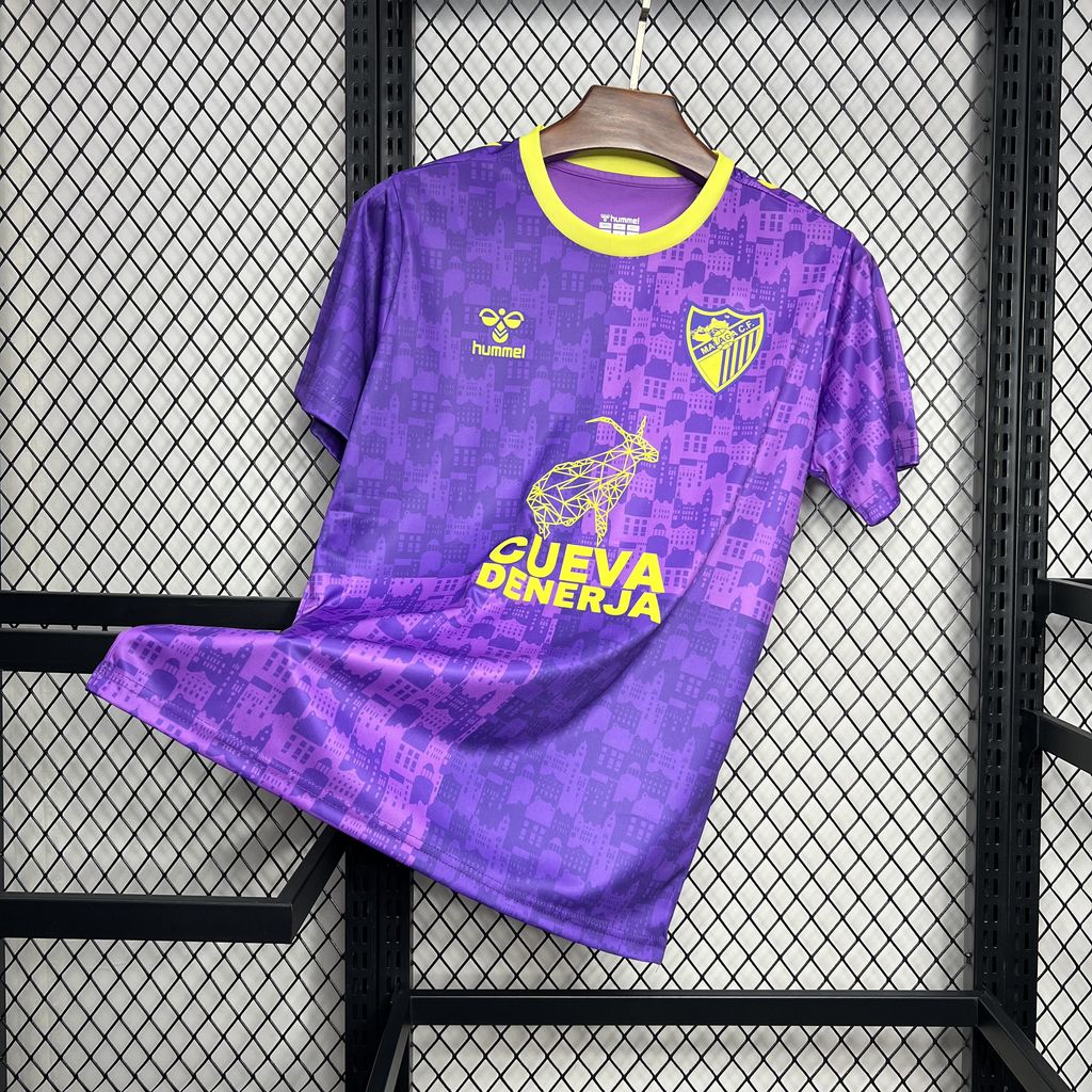 Malaga 24-25 Purple Pre-Match Jersey - Fans Version - UnitedFutballJersey