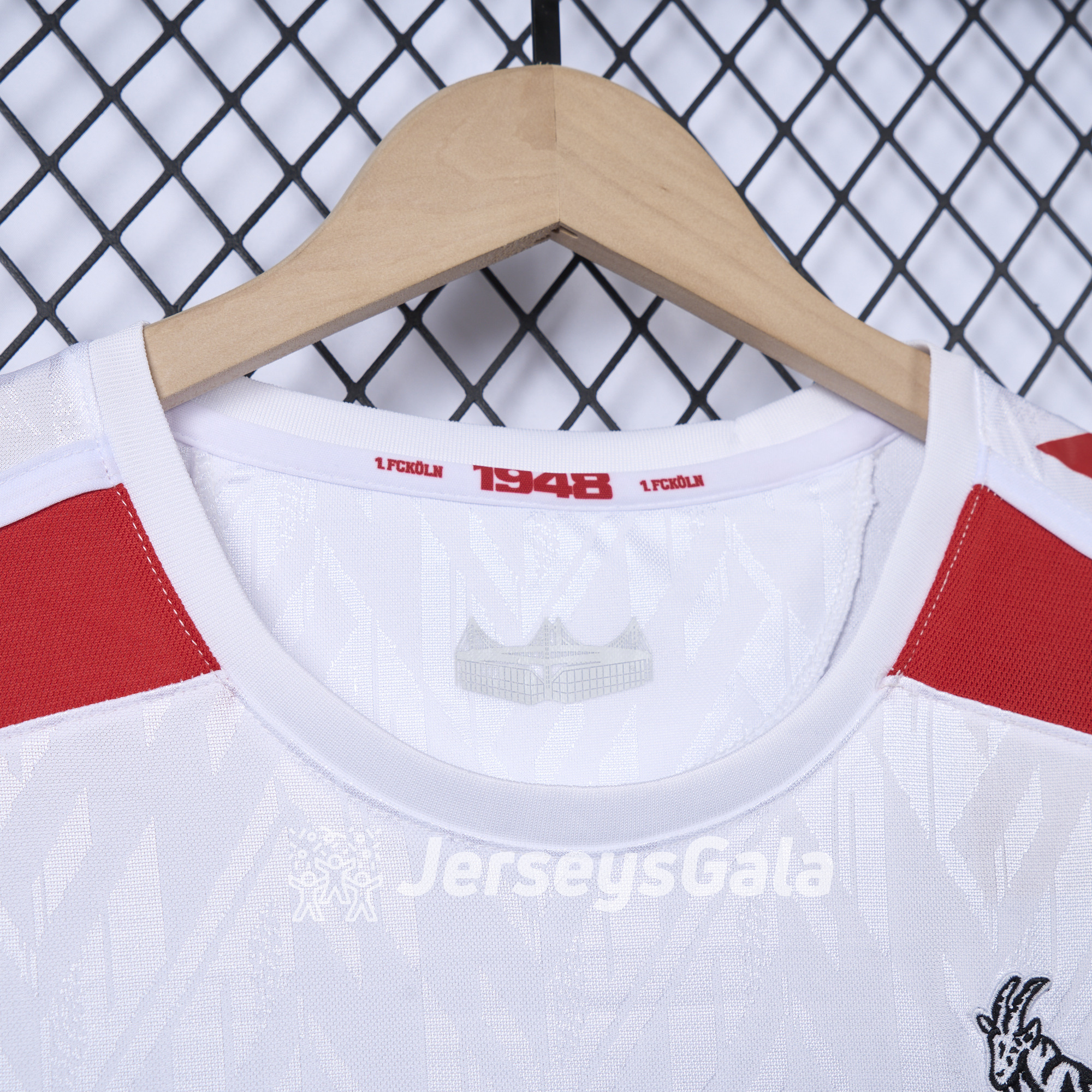 1. FC Köln 24-25 Home Jersey - Fans Version - UnitedFutballJersey