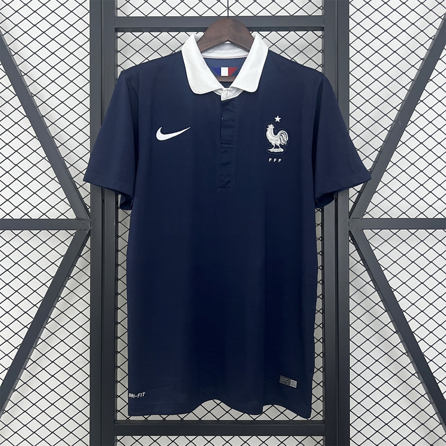 Retro France 2014 Home Jersey - UnitedFutballJersey