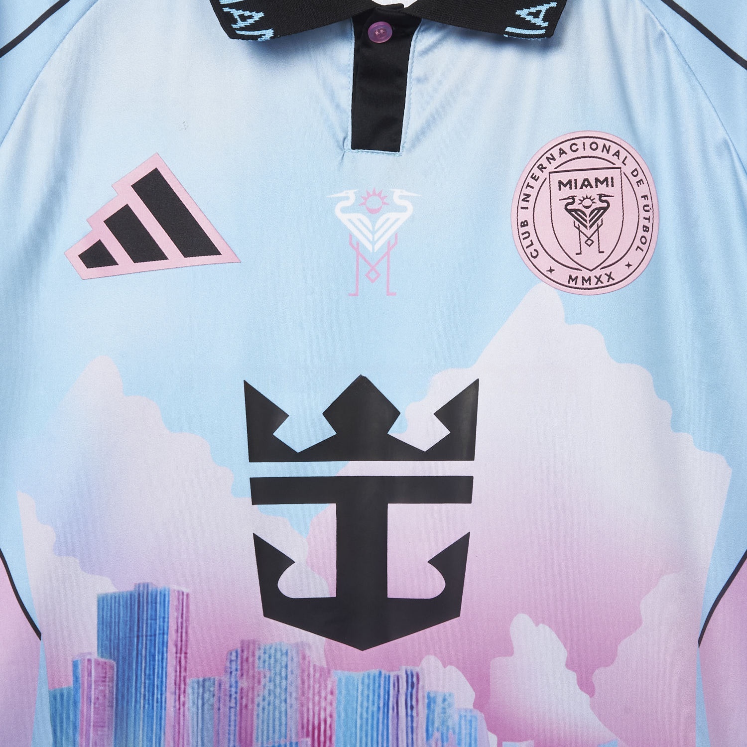 INT M.A.M 2025 Blue City Silhouette Special Edition Jersey - Fans Version - UnitedFutballJersey