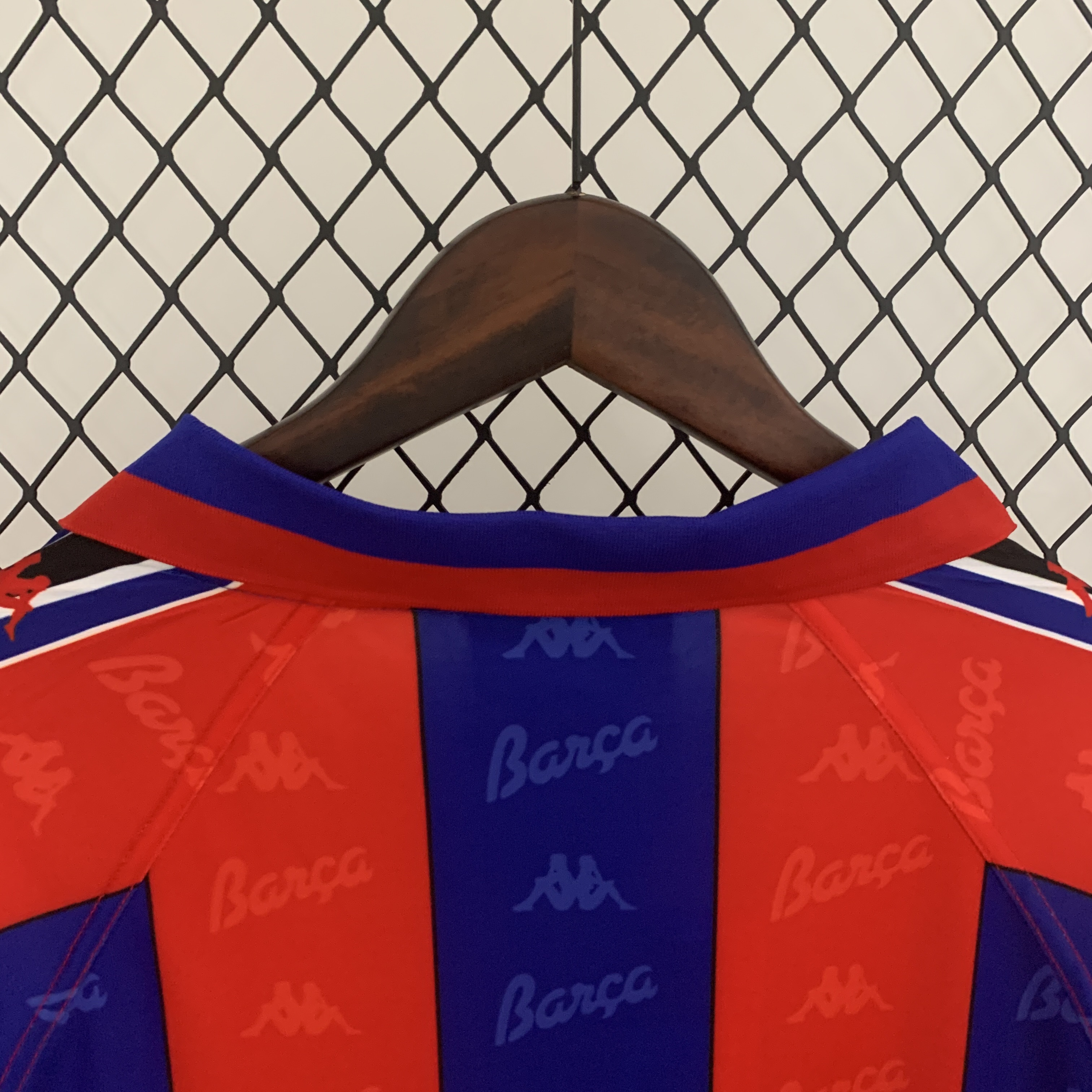 B.A.R.S.A Retro 96-97 Home Stadium Long Sleeve Jersey - UnitedFutballJersey
