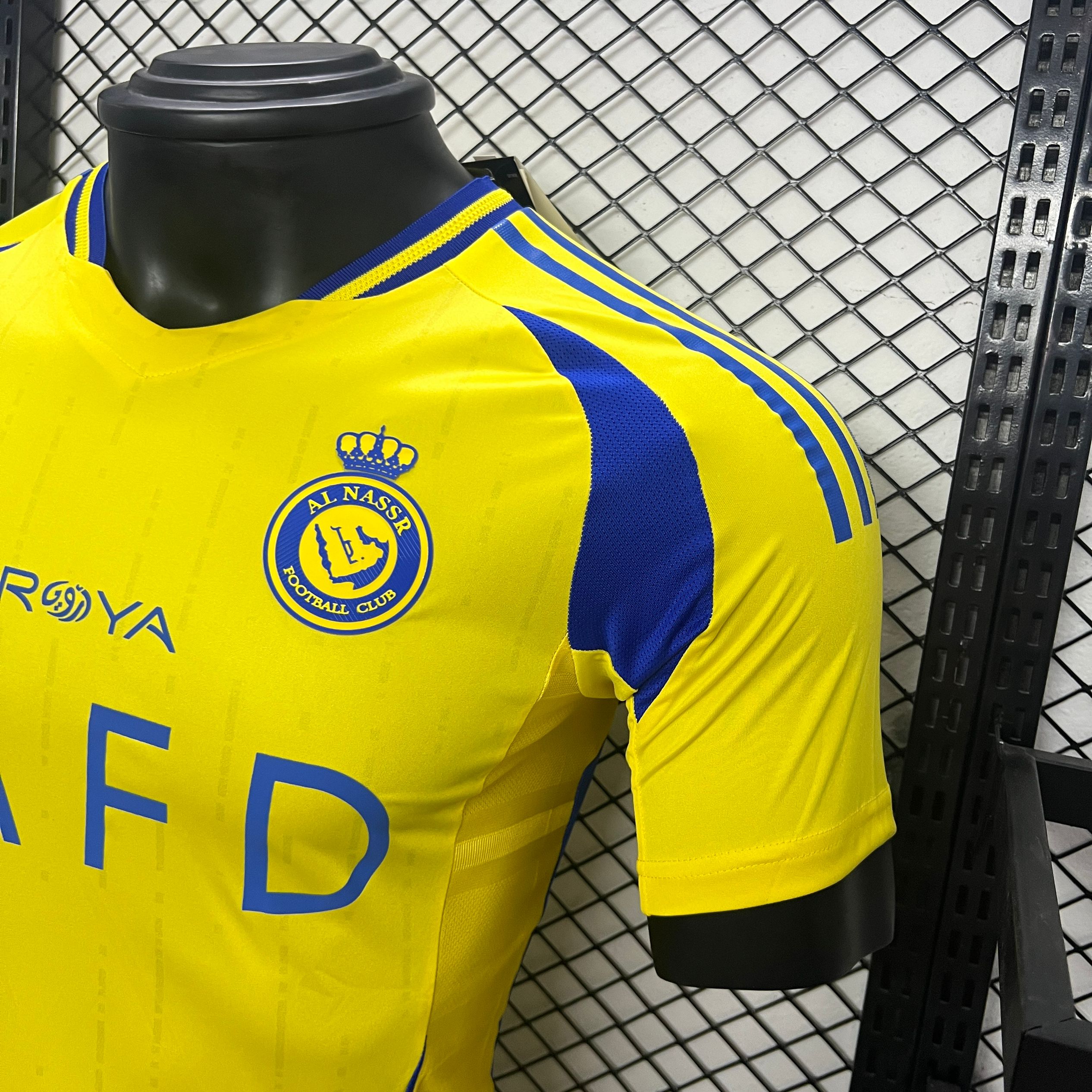 Al Nassr Riyadh Victory 24-25 Home Stadium Jersey - Player Version - UnitedFutballJersey