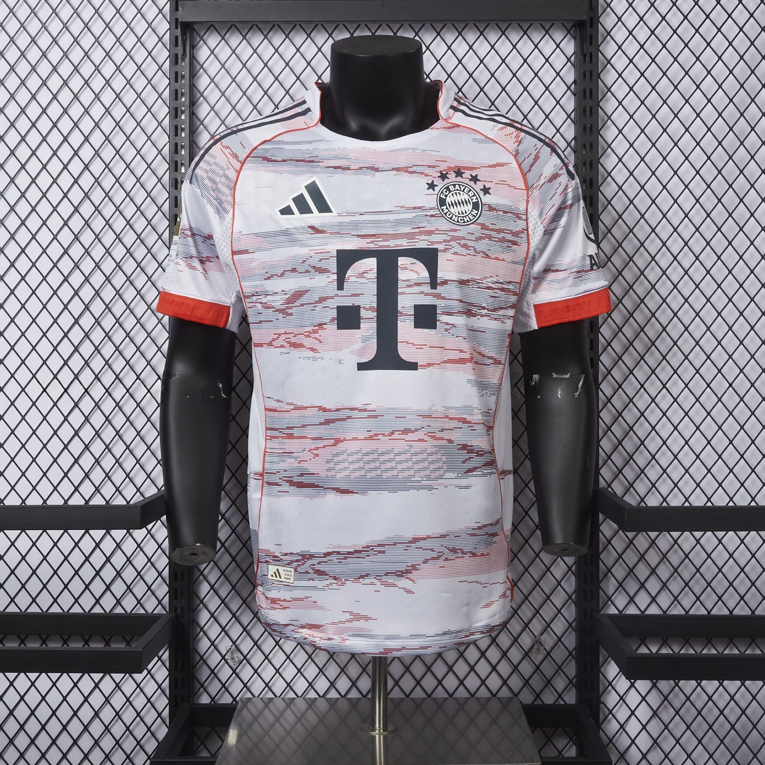 Bayern Munich 25-26 Away White Jersey - Player Version - UnitedFutballJersey