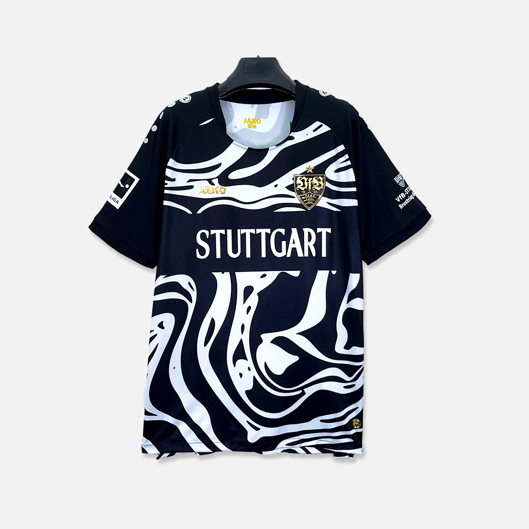 Stuttgart 23-24 Black Special Edition Jersey - Fans Version - UnitedFutballJersey