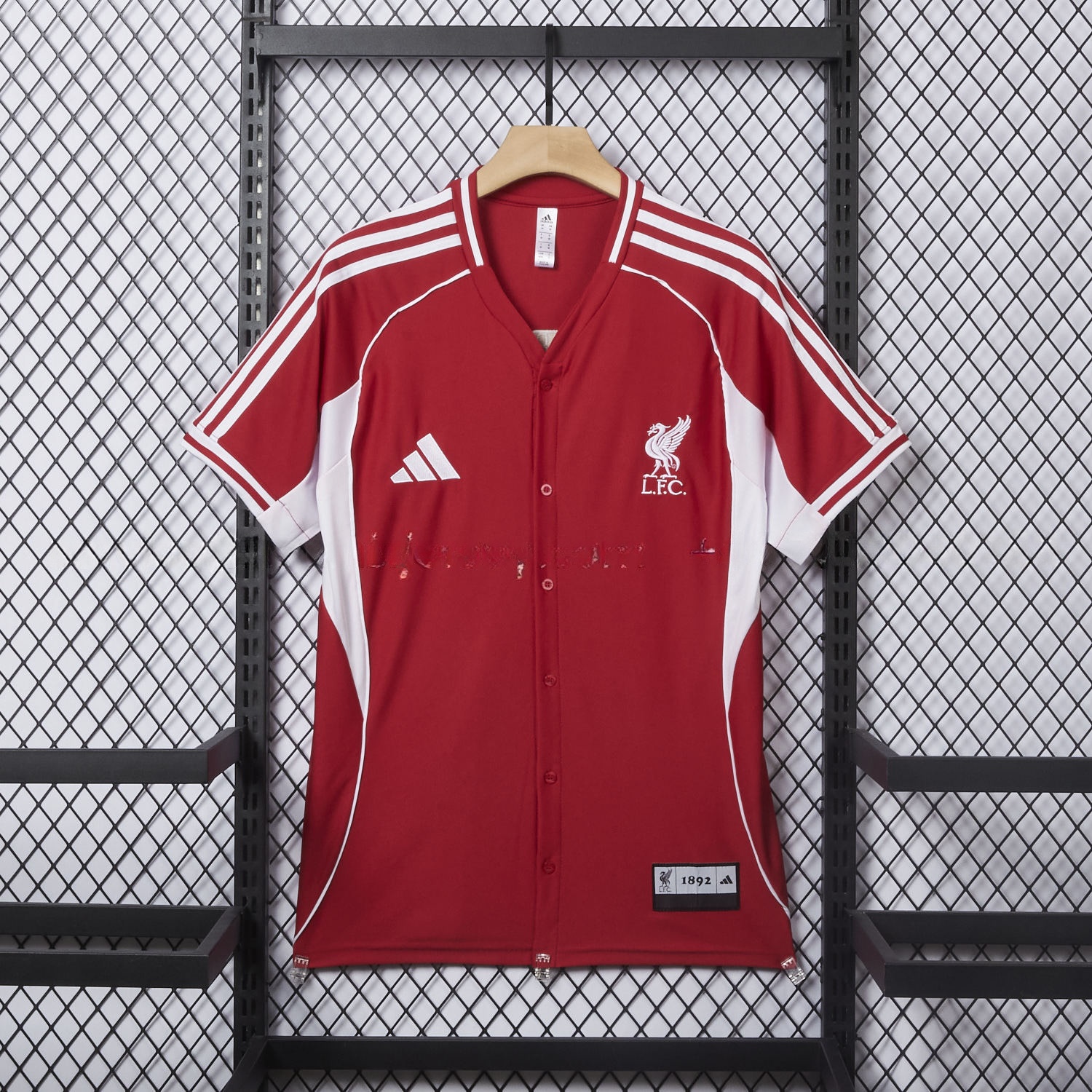 Liver.pool 25-26 Red Baseball Jersey - UnitedFutballJersey