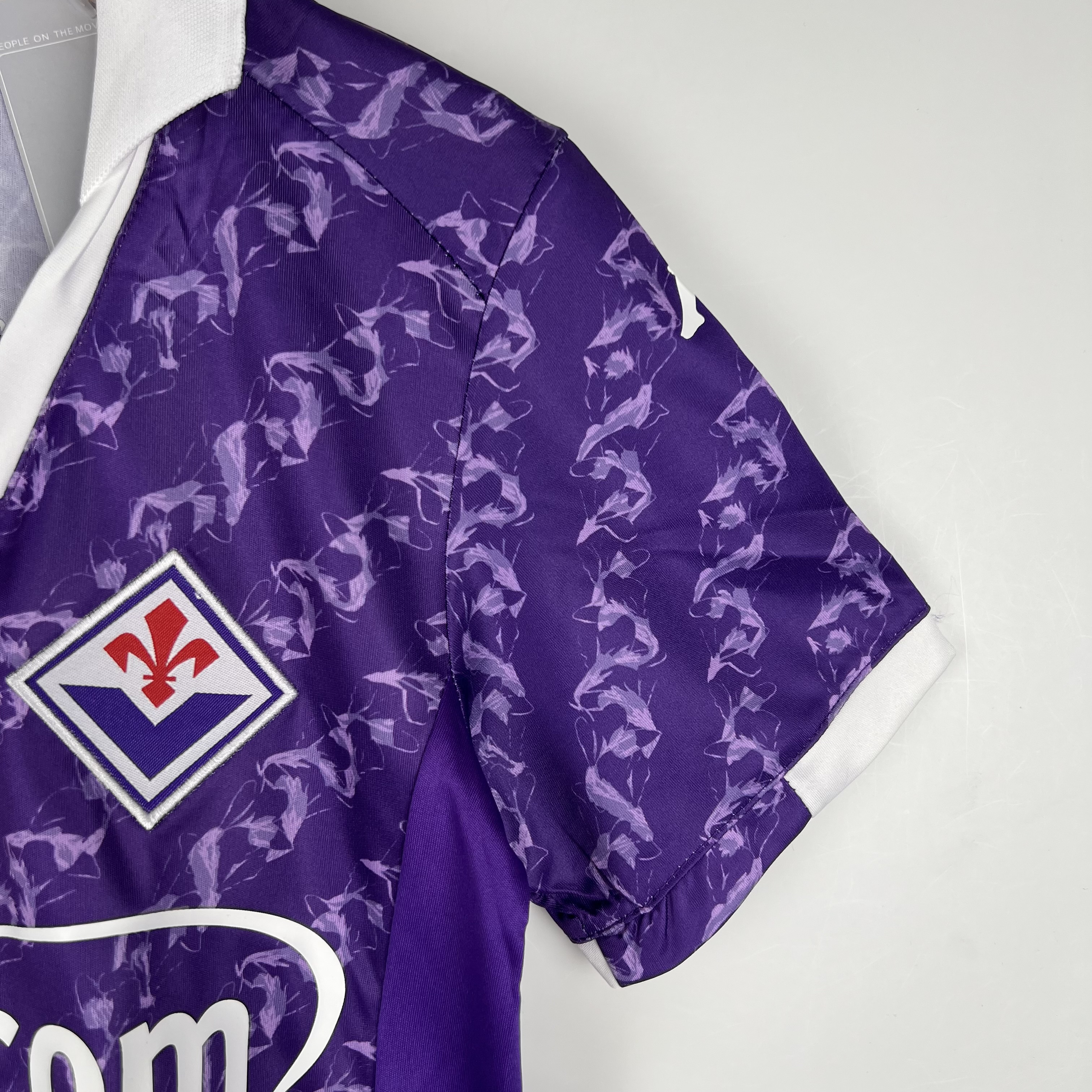 Fiorentina 23-24 Home Stadium Kids Kit - UnitedFutballJersey