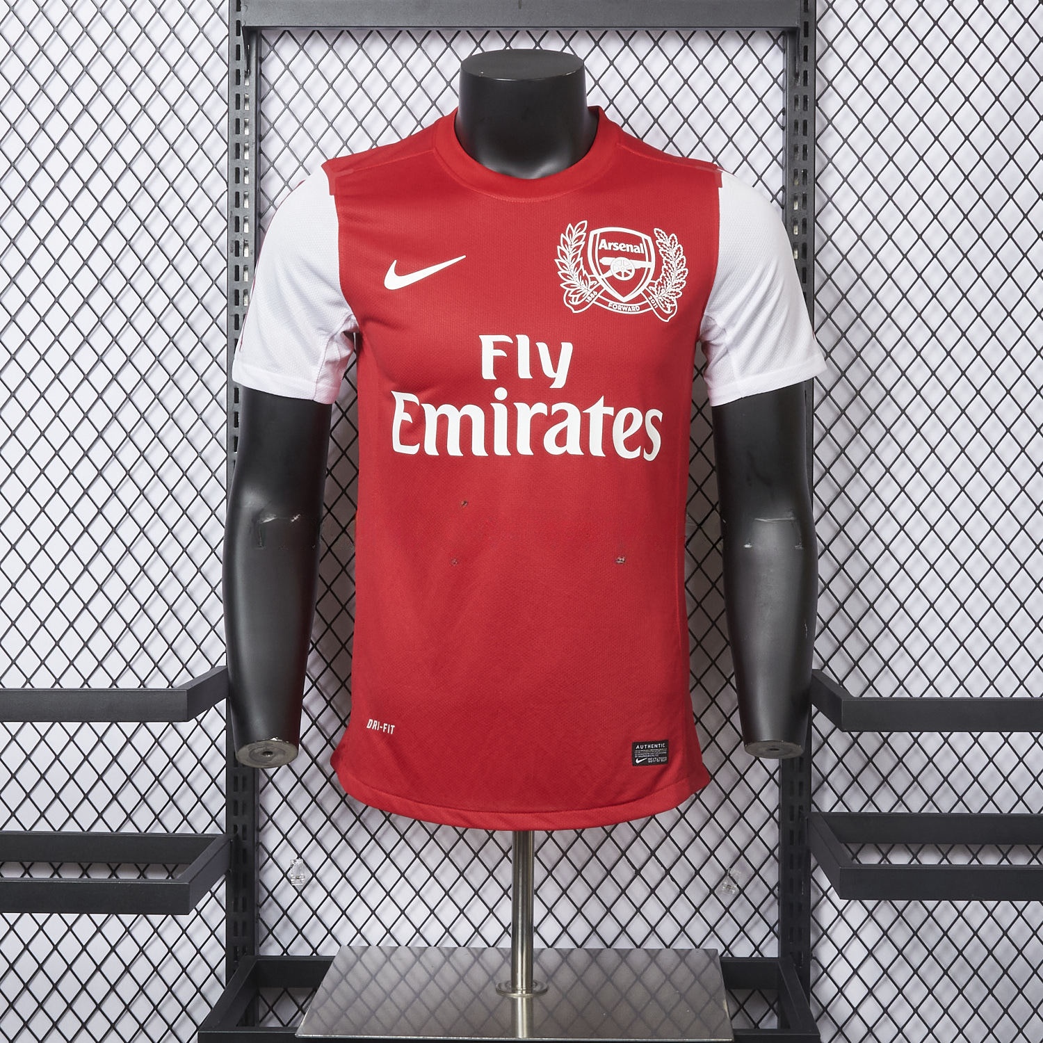 Retro Arsenal 2011-12 Home Jersey - Player Version - UnitedFutballJersey