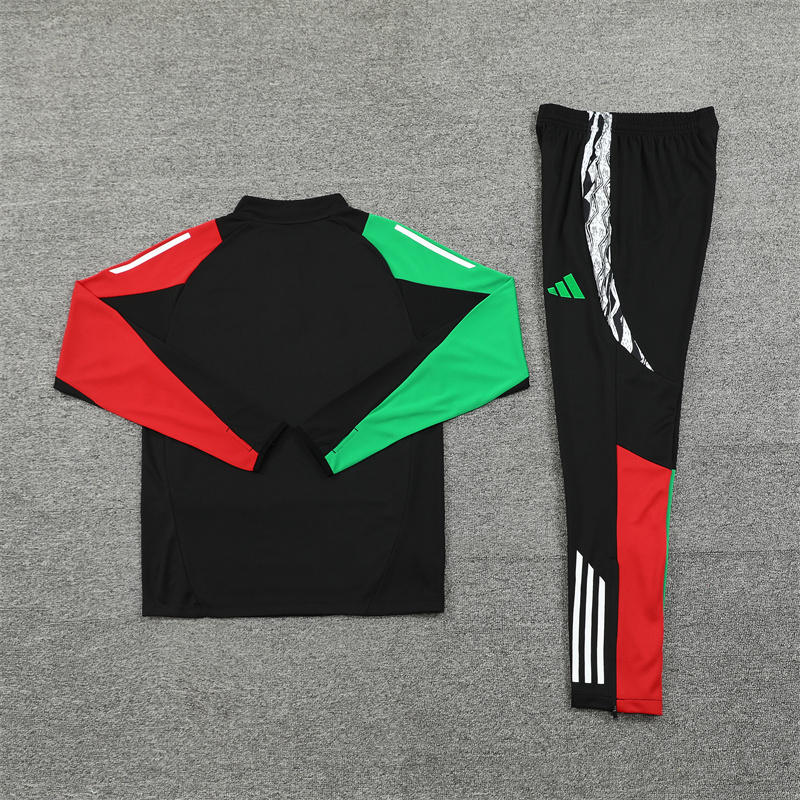 Arsenal 24-25 Long Sleeve Training Set - Black - UnitedFutballJersey