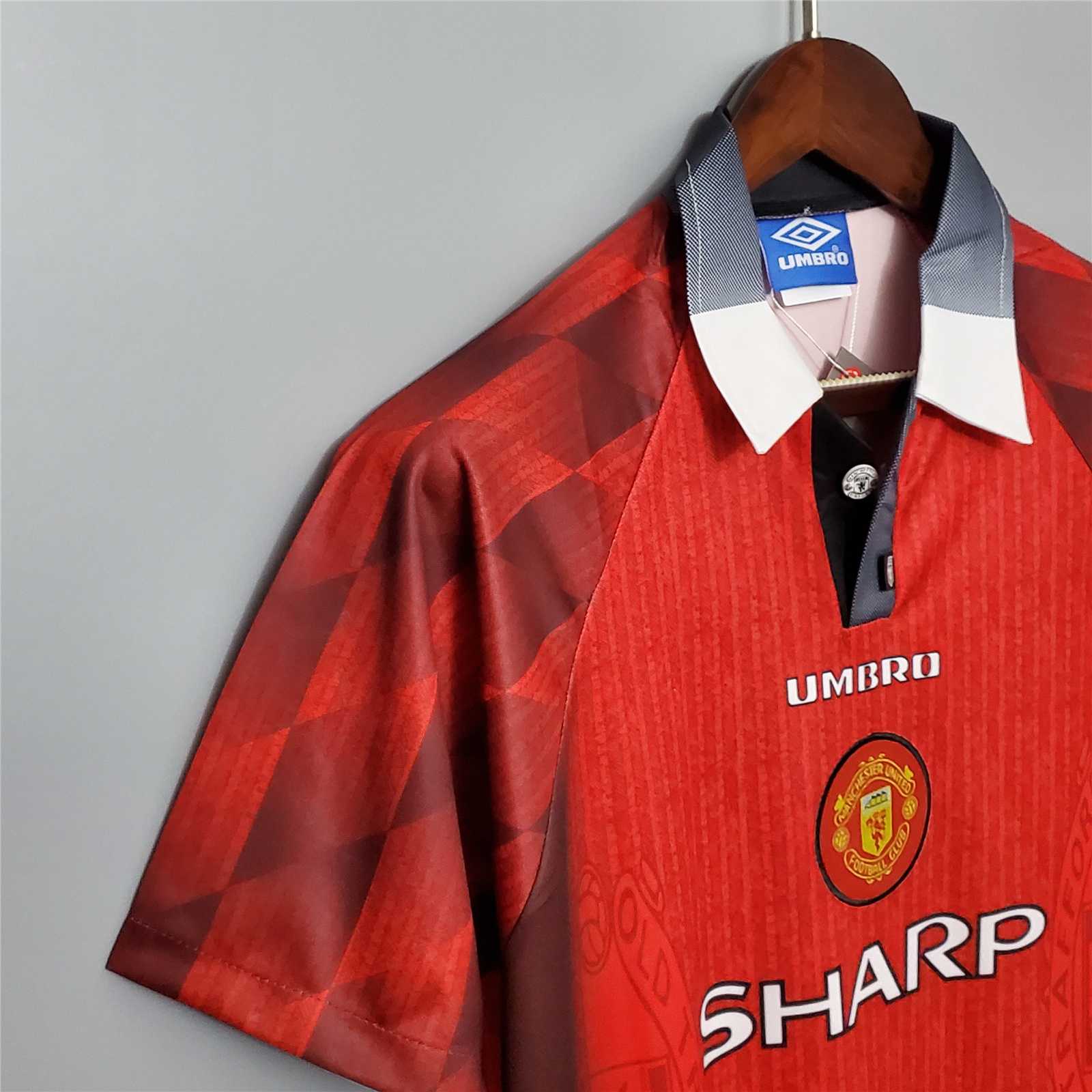 Manchester United Retro 96-97 Home Jersey - UnitedFutballJersey