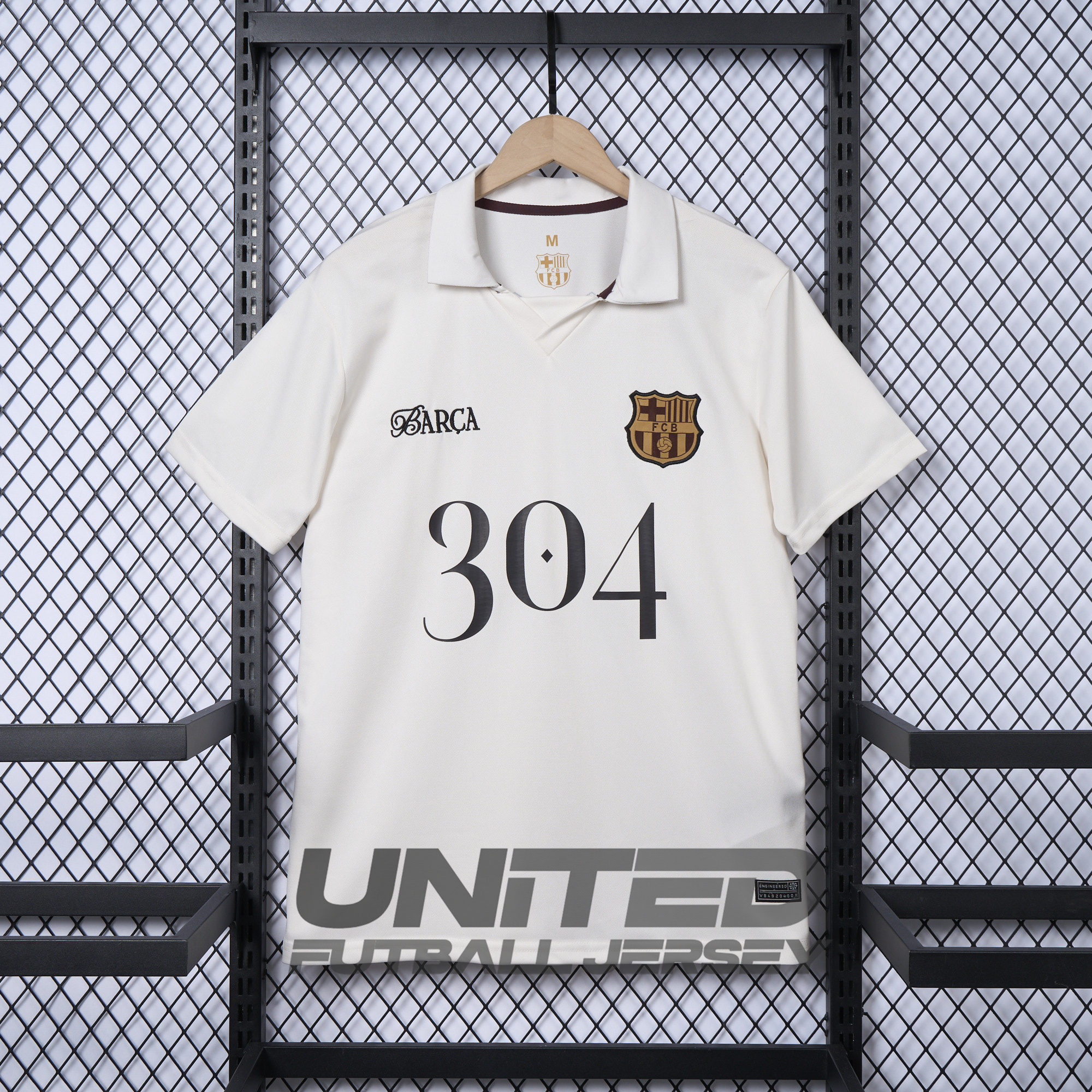 B.A.R.S.A 24-25 Yamal Anniversary White Jersey - Fans Version - UnitedFutballJersey