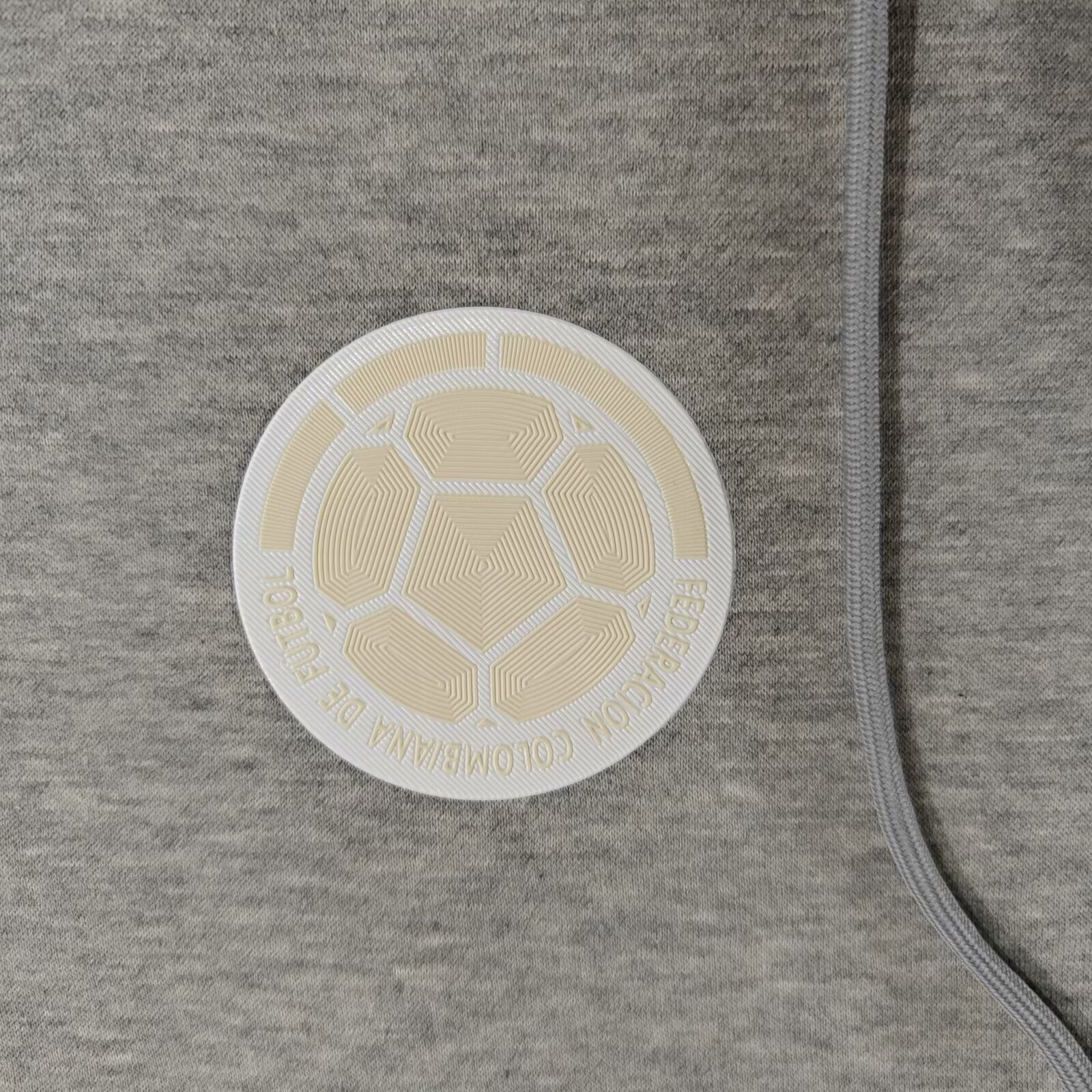 Colombia 2024 100th Anniversary Hooded - Gray - UnitedFutballJersey