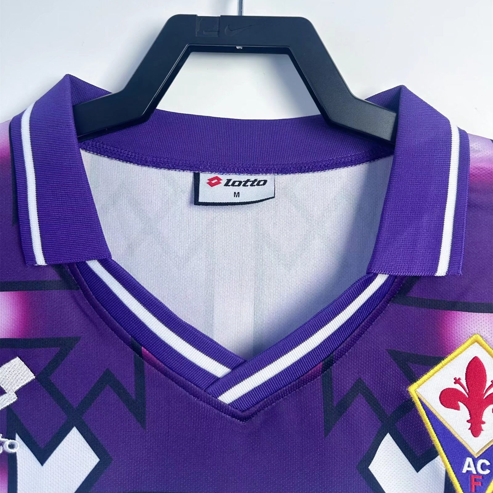Retro Fiorentina 1992-93 Away Long Sleeve Jersey - UnitedFutballJersey
