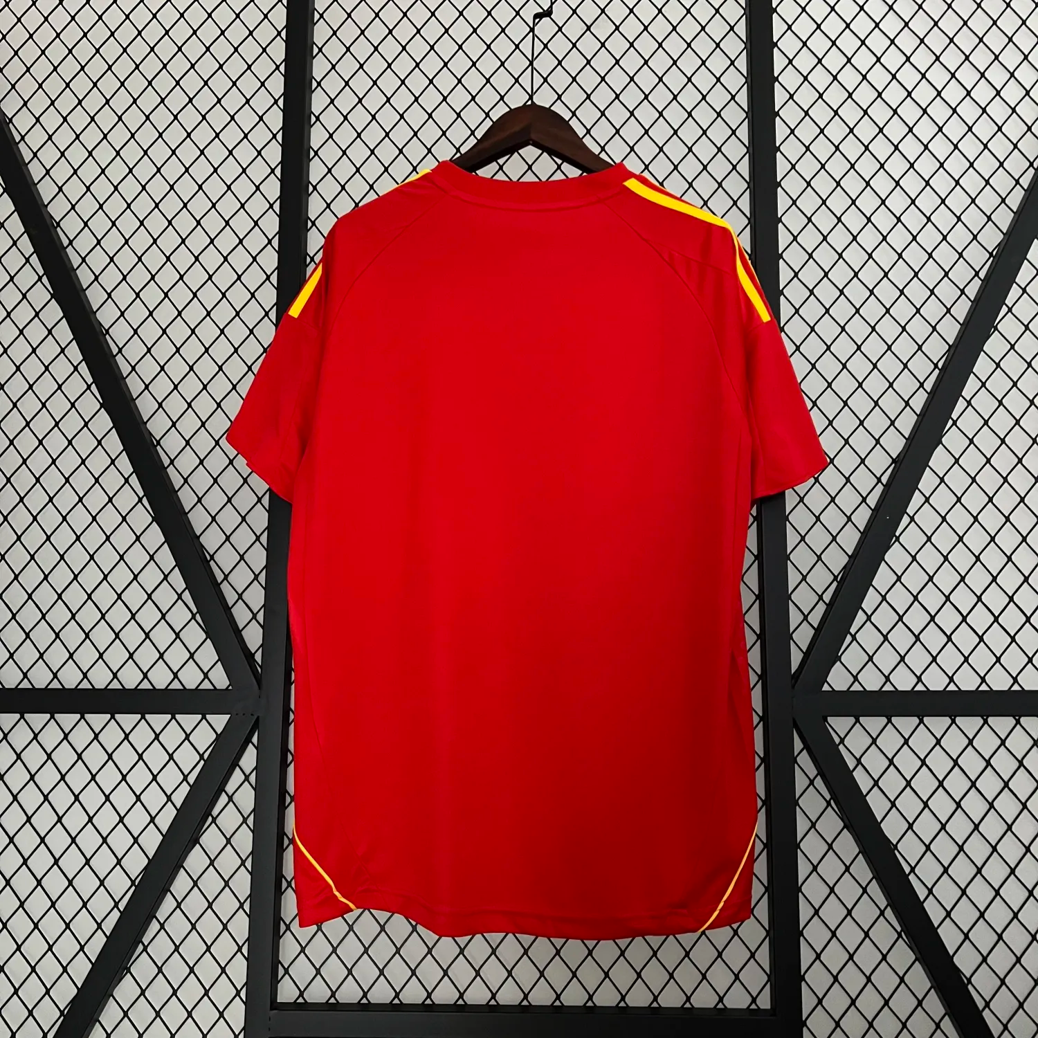 Retro Spain 2008 Home Stadium Jersey - UnitedFutballJersey