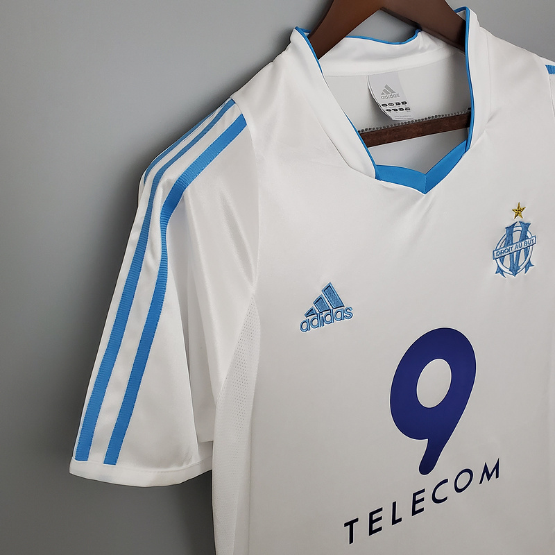 Retro Marseille 2003-04 Home Stadium Jersey - UnitedFutballJersey