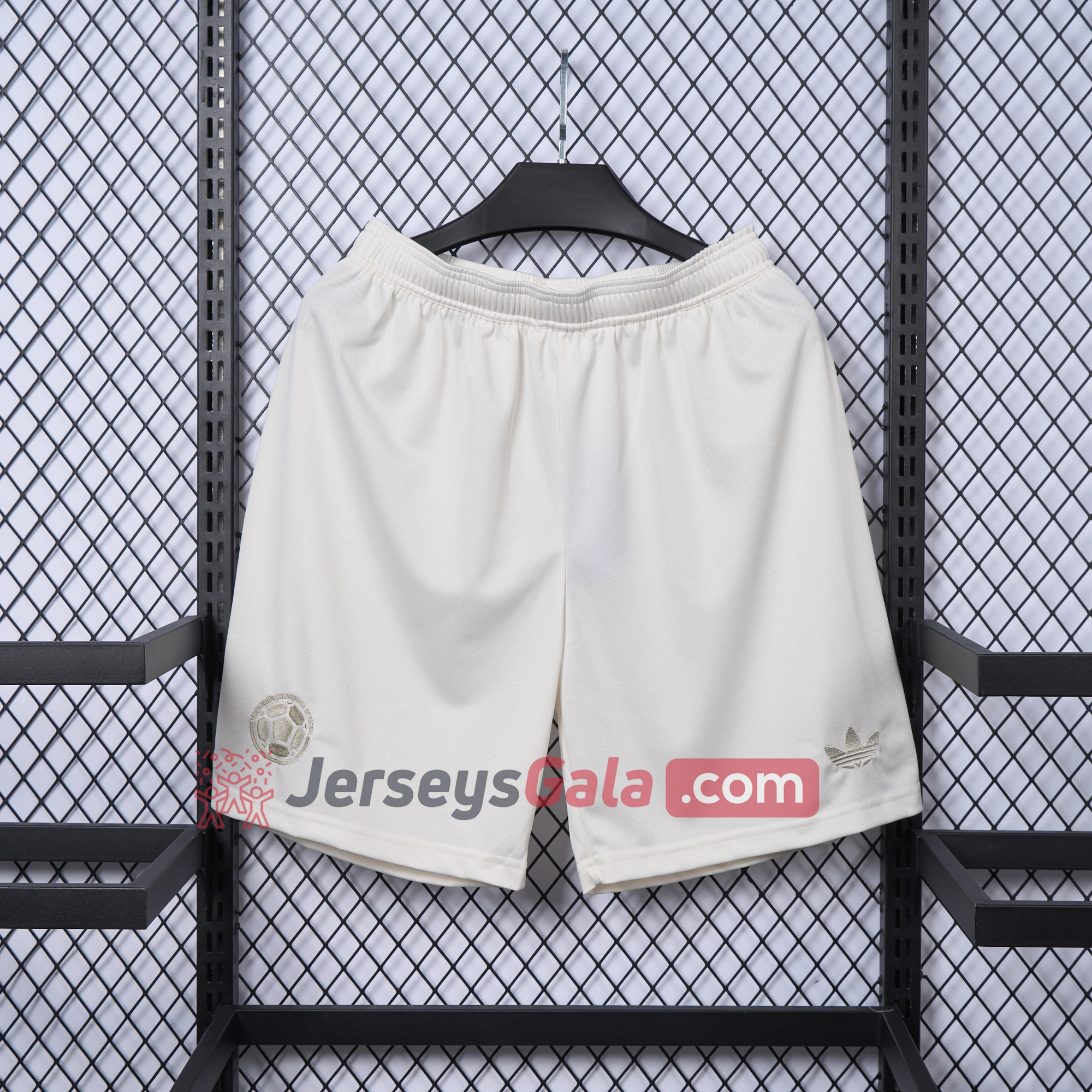 Colombia 2024 100th Anniversary Shorts - Fans Version - UnitedFutballJersey