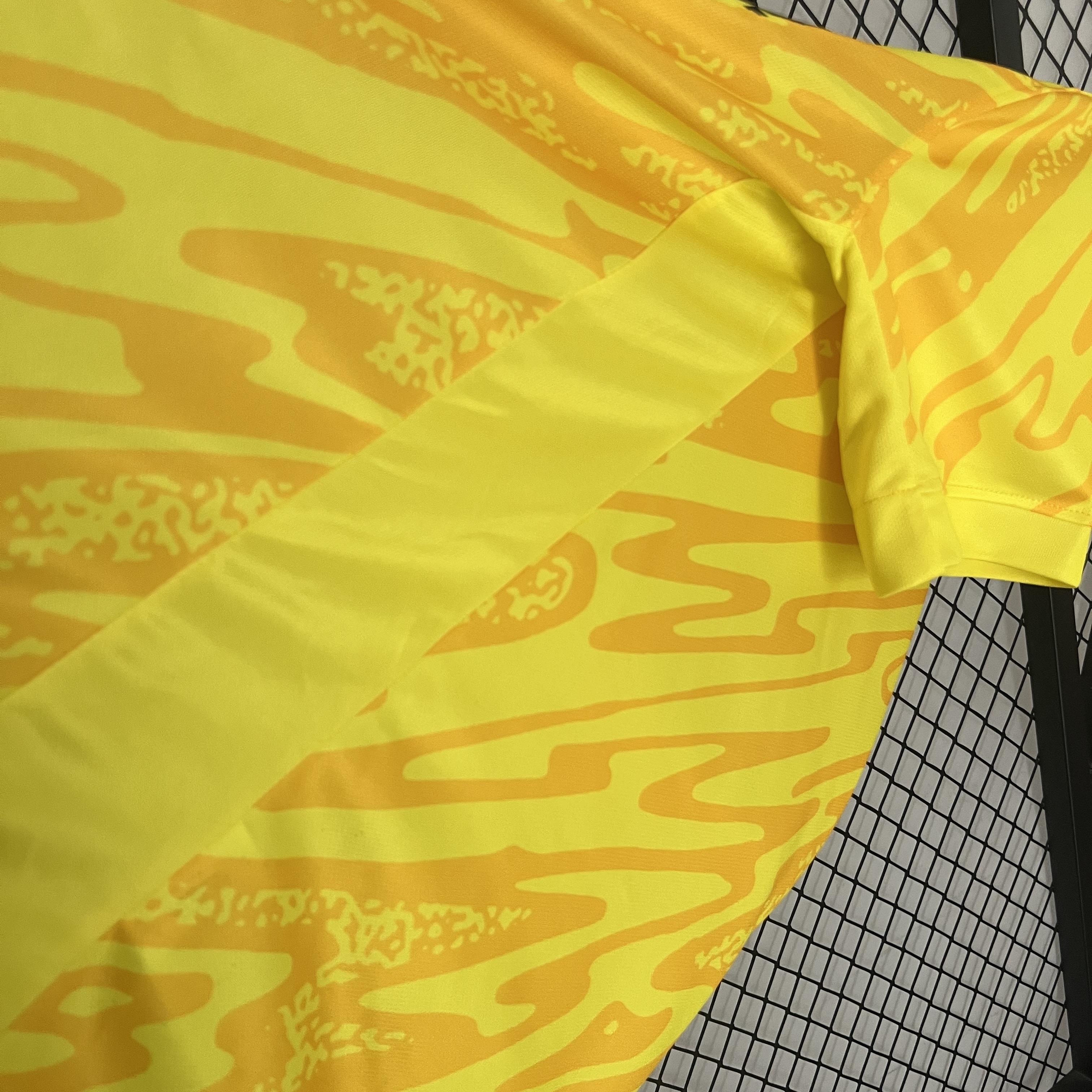 France 2024 Yellow Goalkeeper Jersey - Fans Version - UnitedFutballJersey