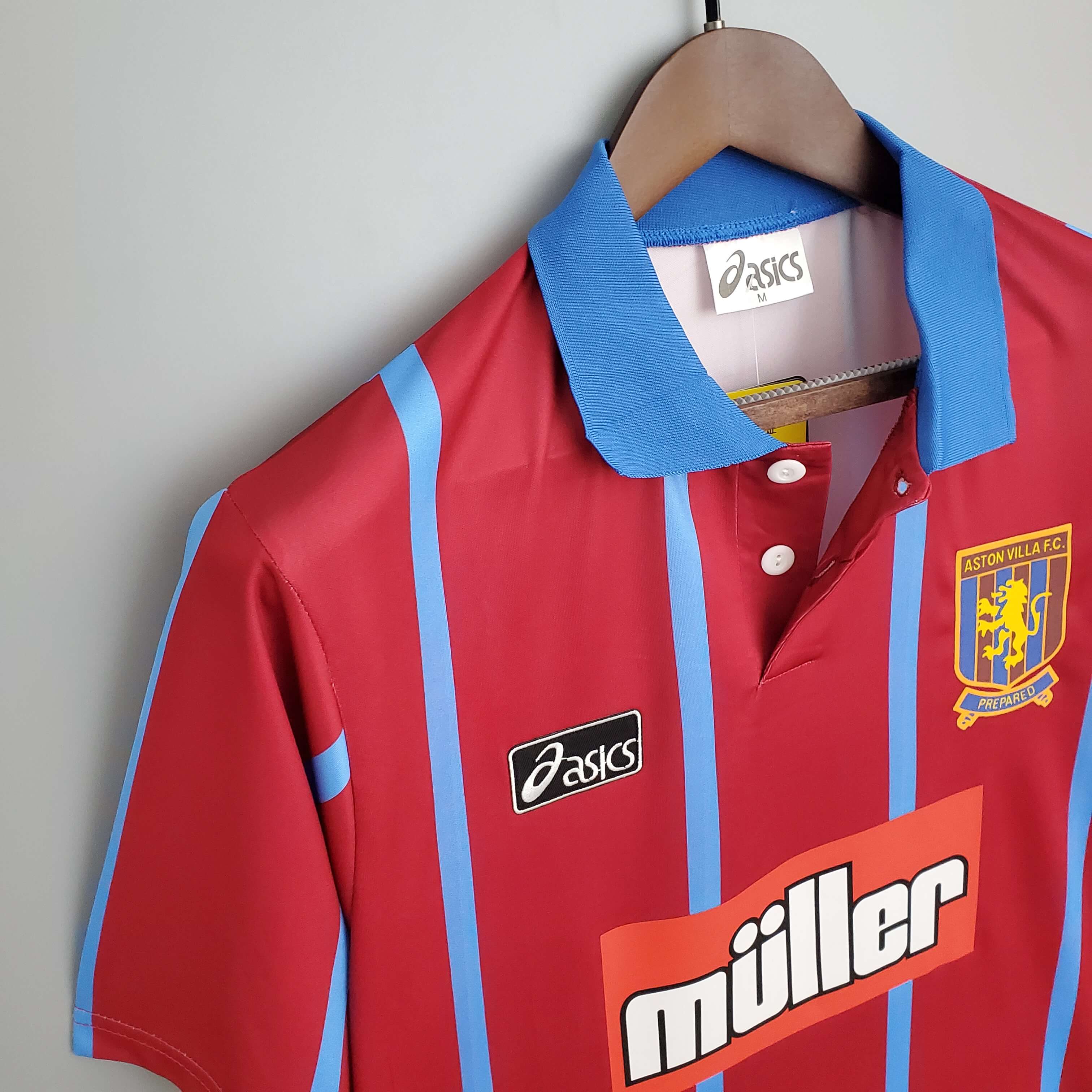Retro Aston Villa 1993-95 Home Stadium Jersey - UnitedFutballJersey