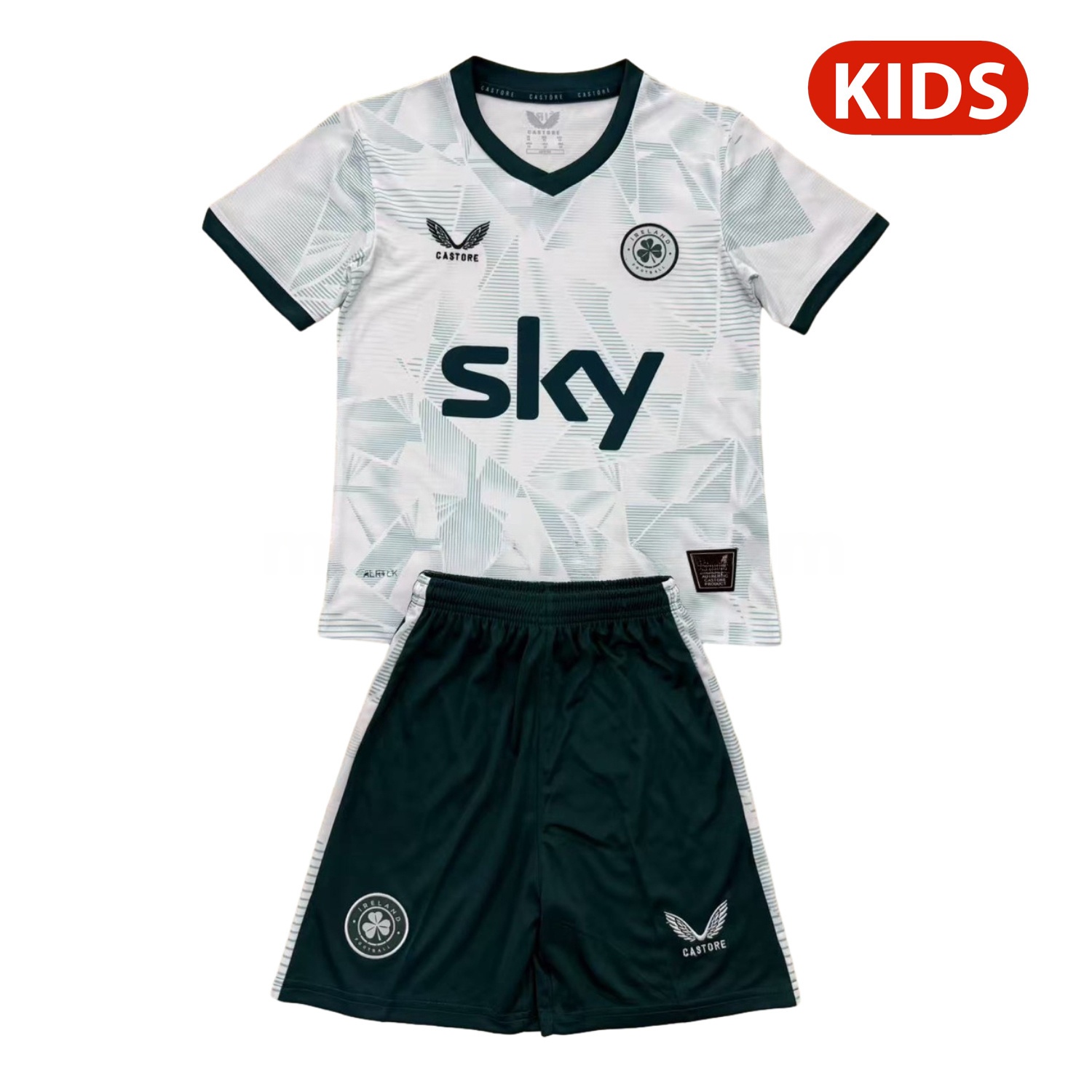 Ireland 25-26 Away Kids Kit - UnitedFutballJersey