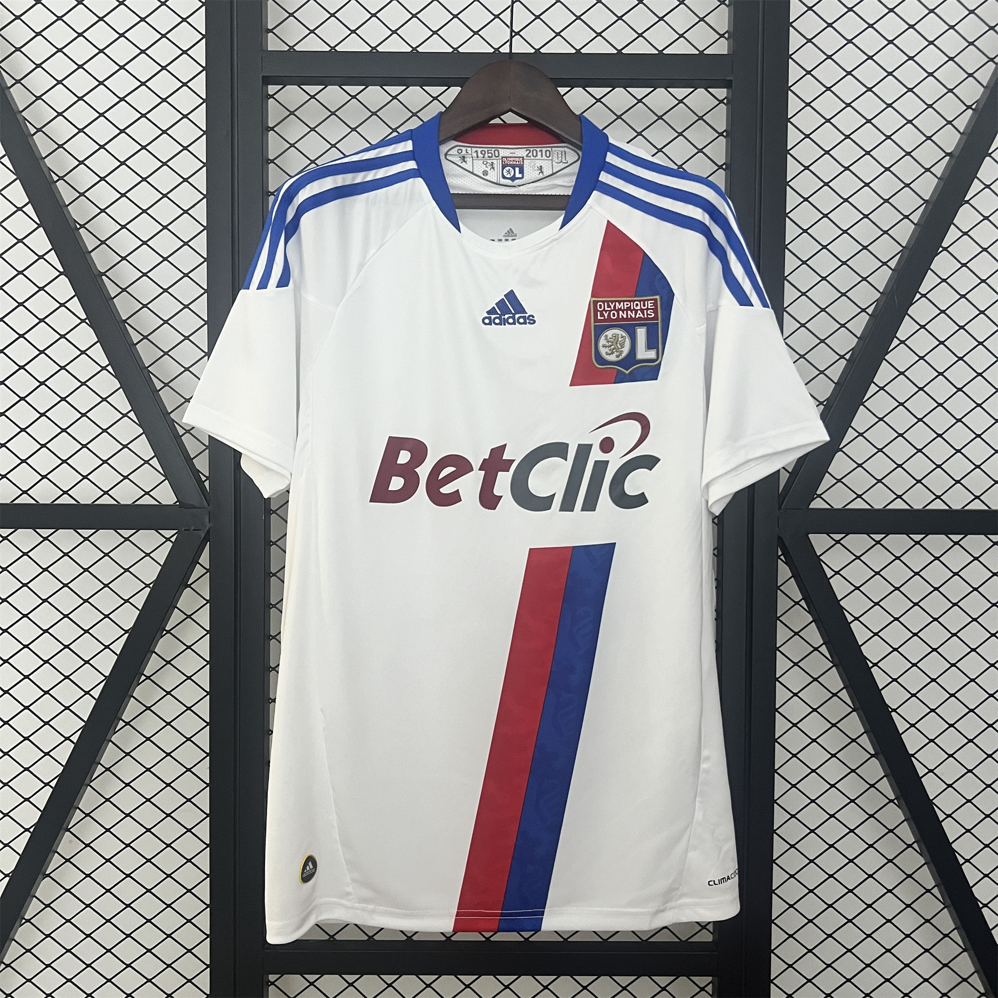 Retro Olympique Lyonnais Lyon 2010-11 Home Jersey - UnitedFutballJersey