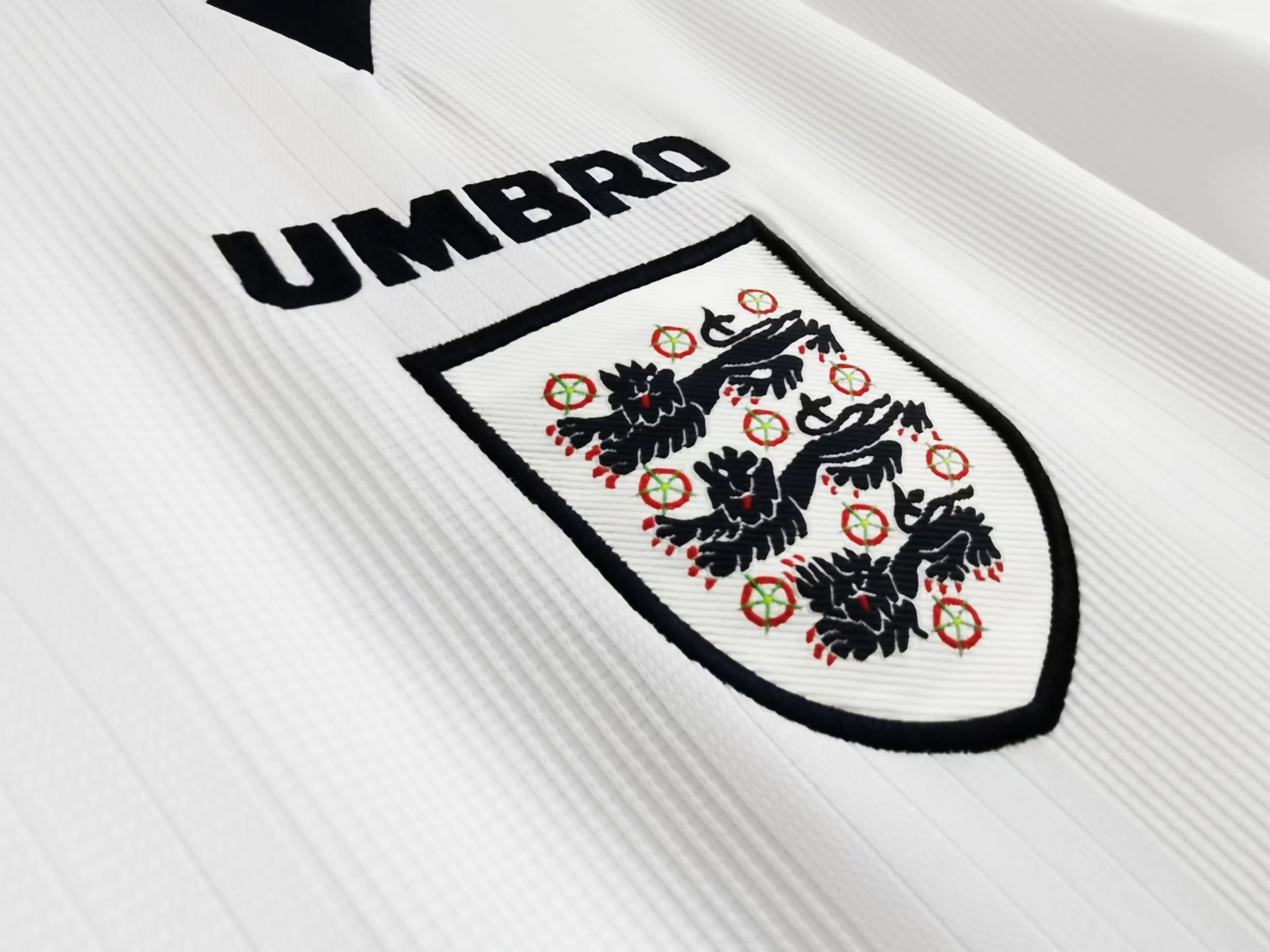 Retro England 1996 Home Stadium Jersey - UnitedFutballJersey