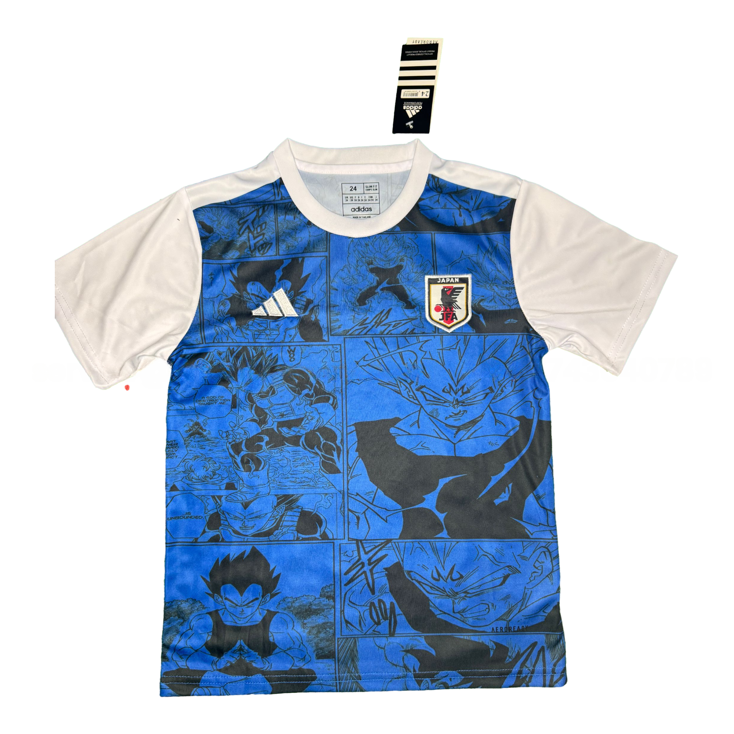 Japan 25-26 Vegeta Blue And Black Special Kids Kit - UnitedFutballJersey