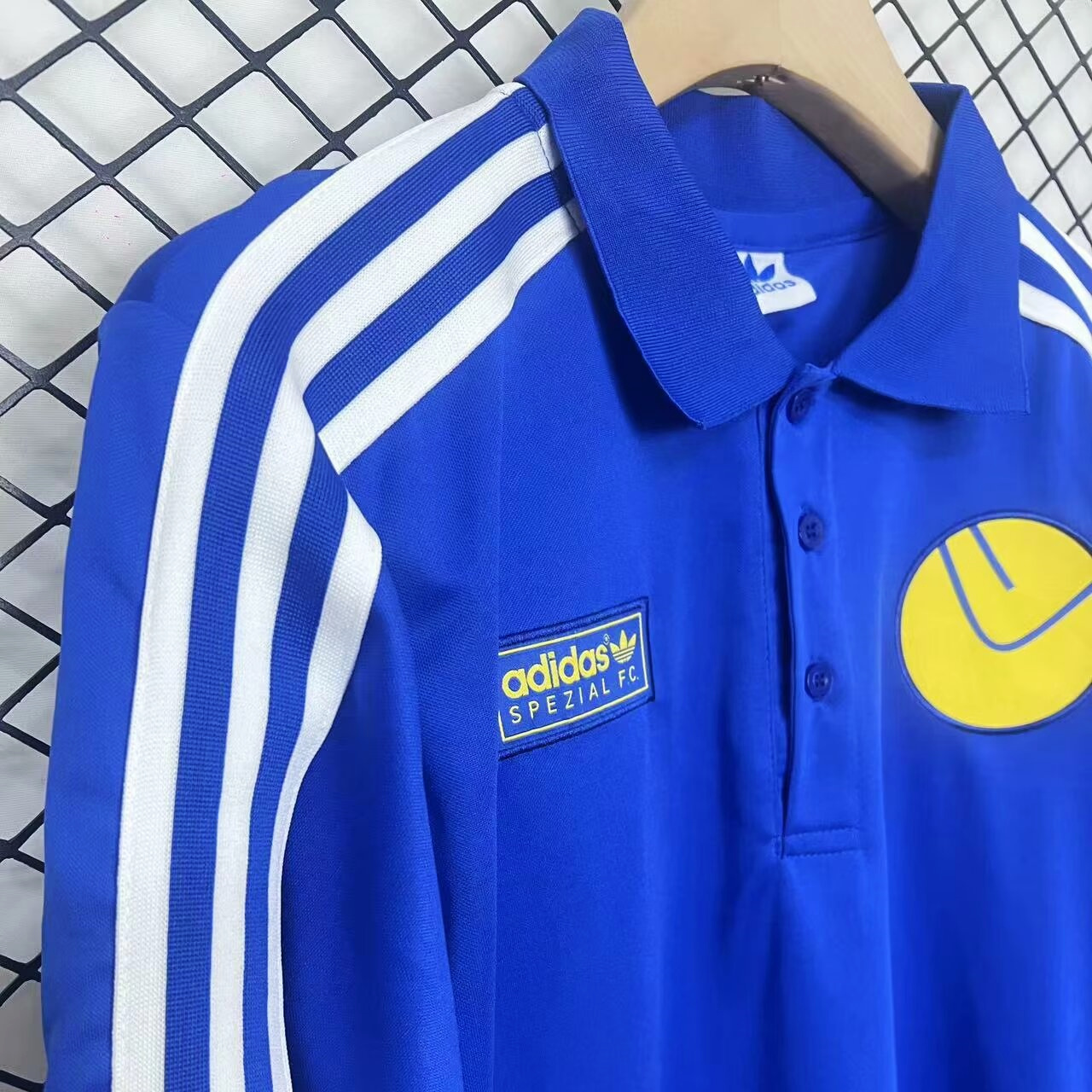Leeds United 24-25 Spezial Collection Blue Long Sleeve Polo Shirts - UnitedFutballJersey