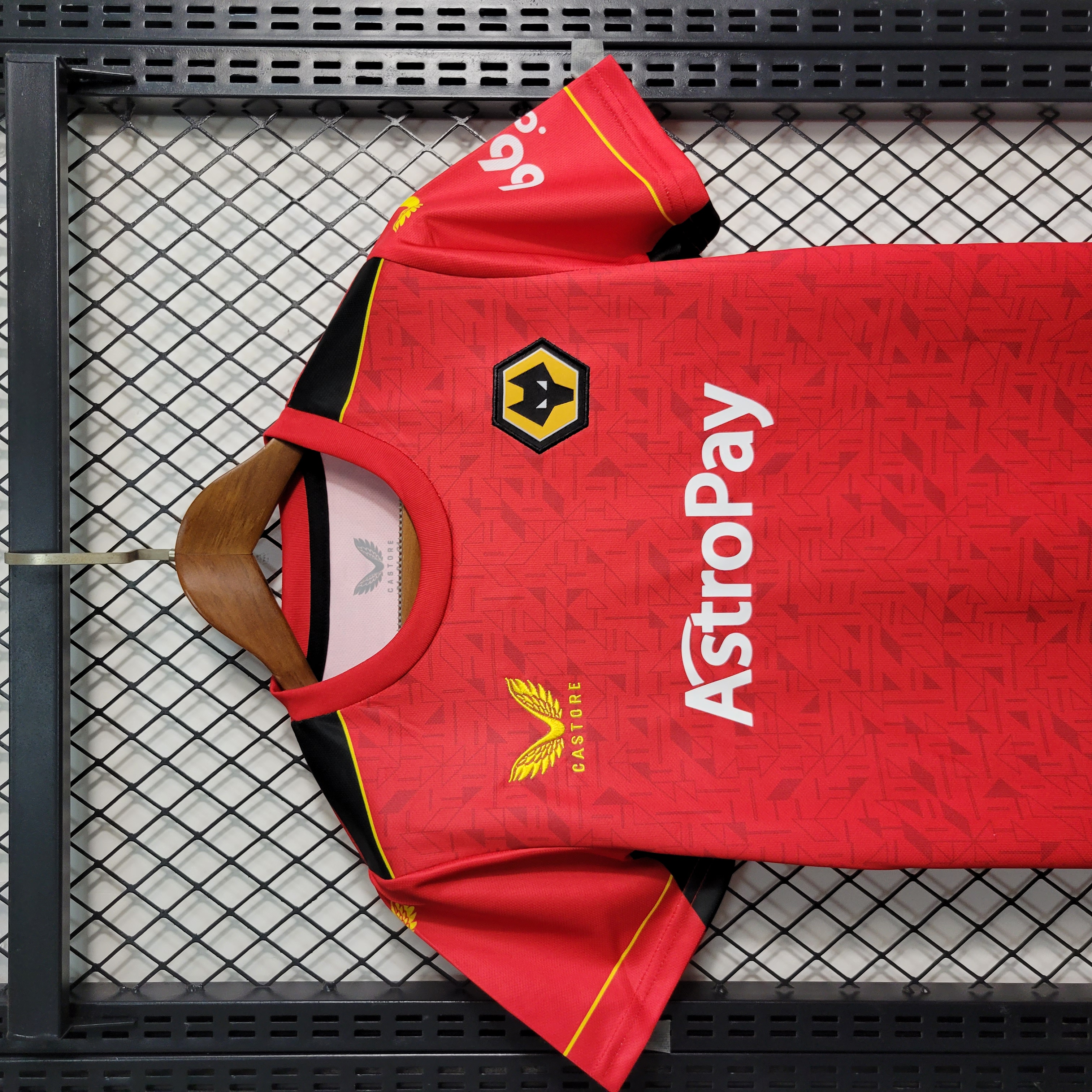 Wolverhampton Wanderers Wolves 23-24 Away Kids Kit - UnitedFutballJersey