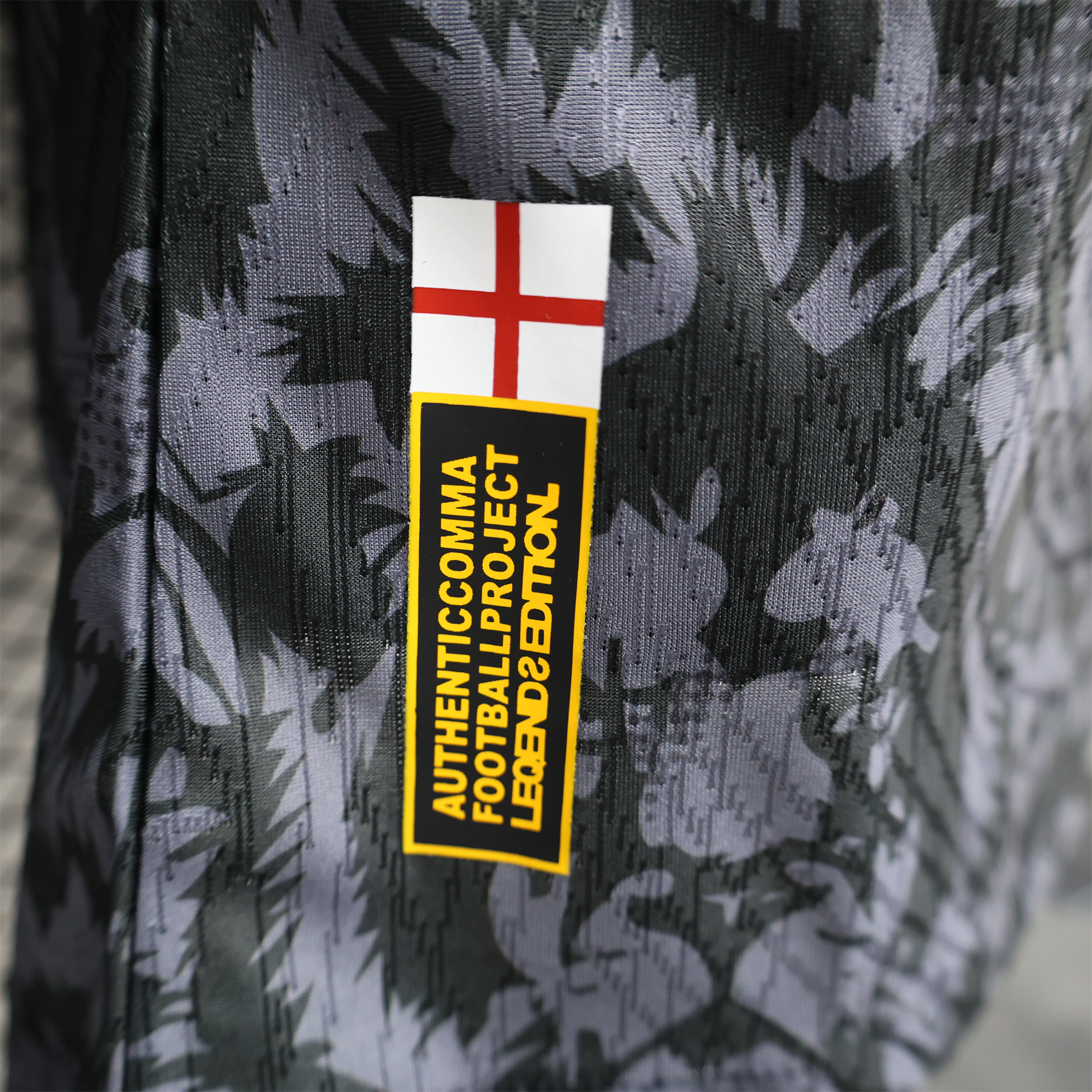 England 2024 Black The Lions Special Edition Jersey - Player Version - UnitedFutballJersey