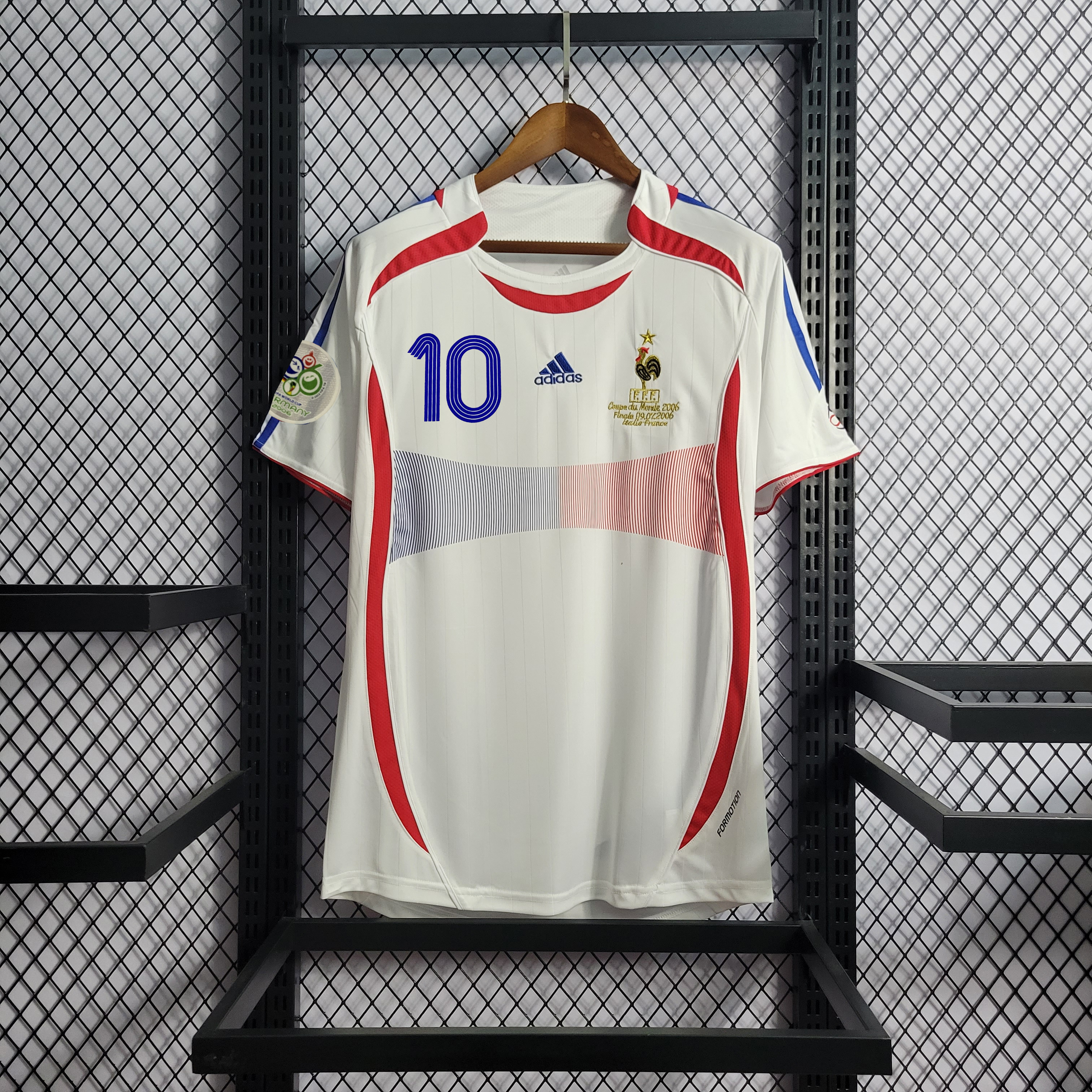 Retro France 2006 Away Stadium Jersey - UnitedFutballJersey