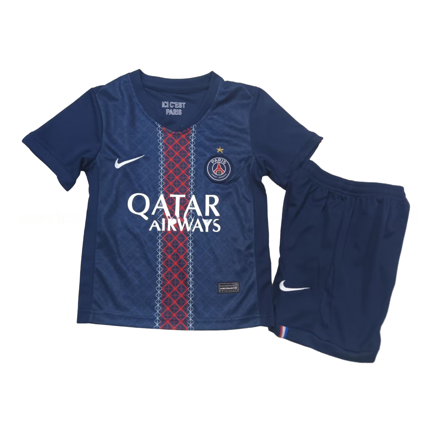 Paris Saint-Germain PSG 25-26 Champions League Commemorative Edition Kids Kit - UnitedFutballJersey