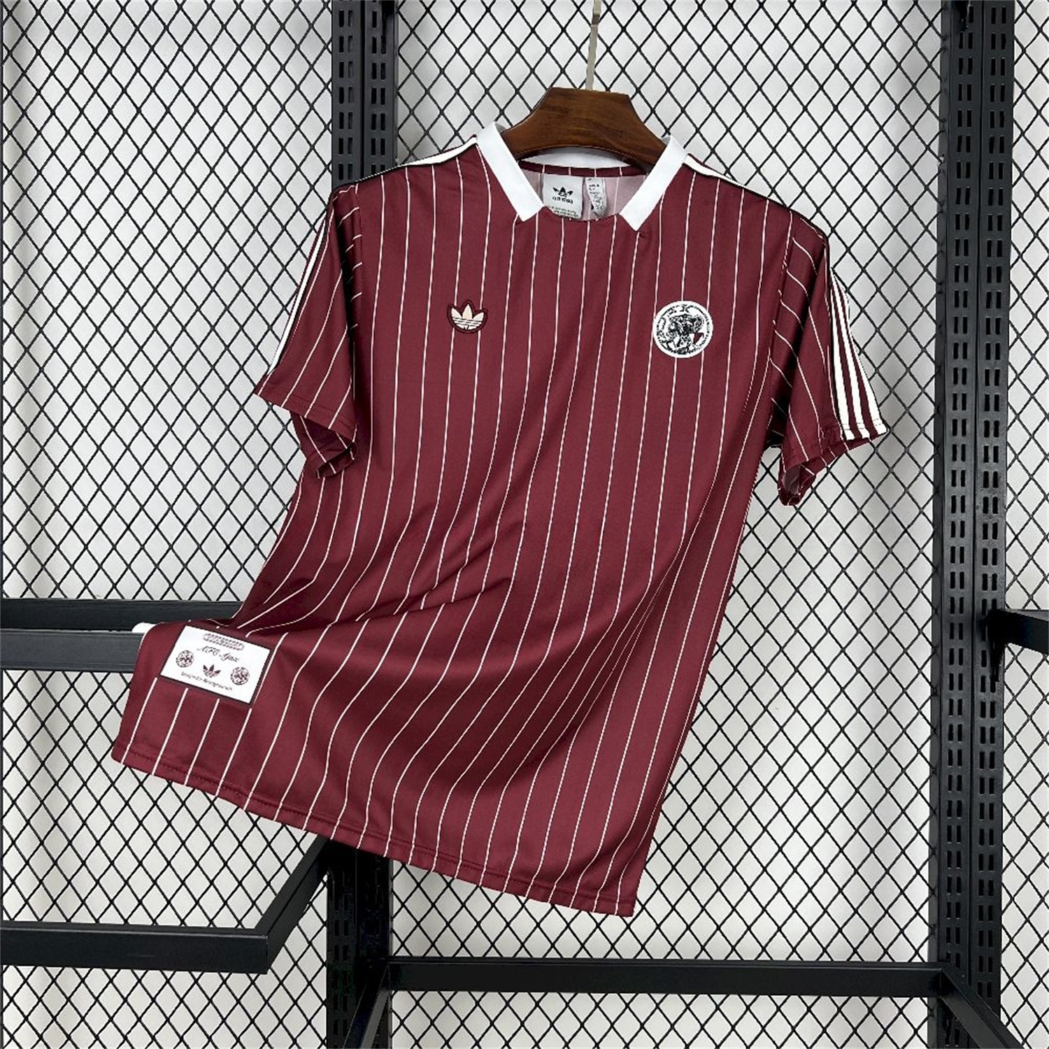 Ajax 25-26 Icon Range Travel Special Edition Red Jersey - Fans Version - UnitedFutballJersey