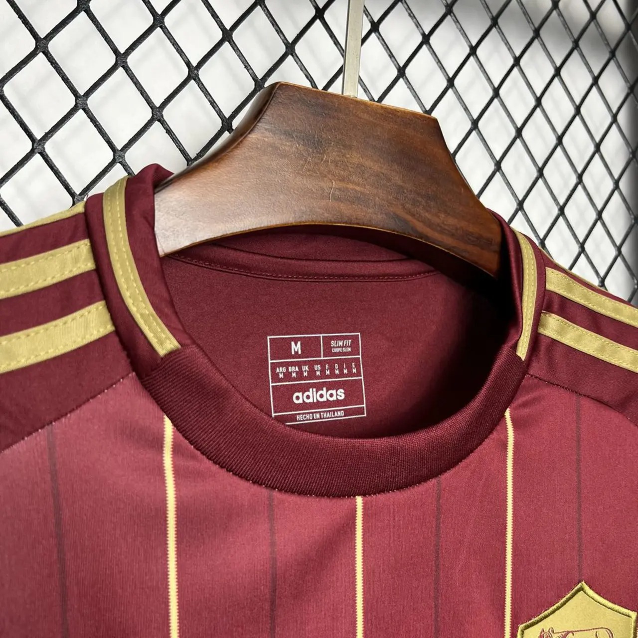 AS Roma 24-25 Home Stadium Jersey - Fans Version - UnitedFutballJersey