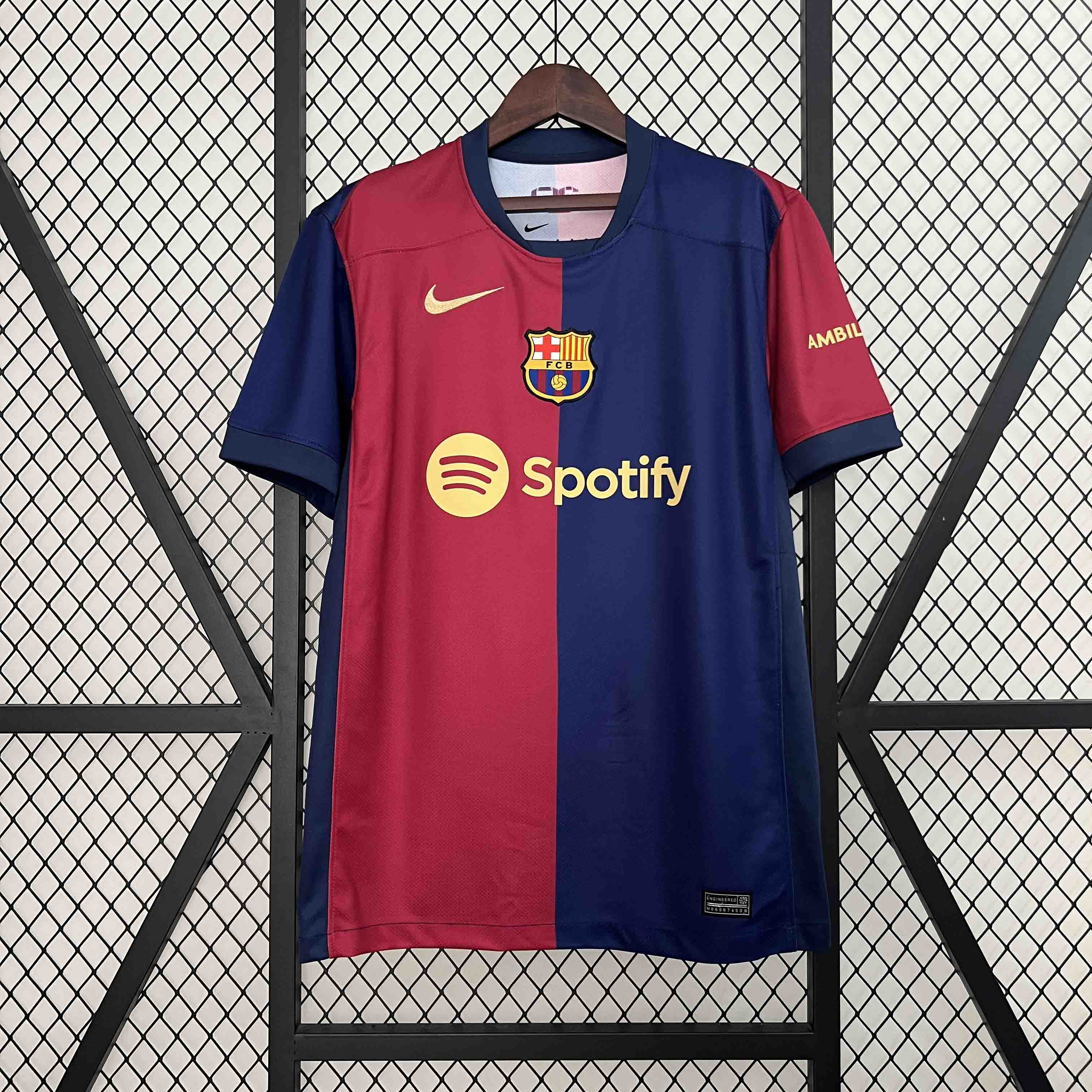 Barcelona 24-25 Home Stadium Jersey - Fans Version - UnitedFutballJersey