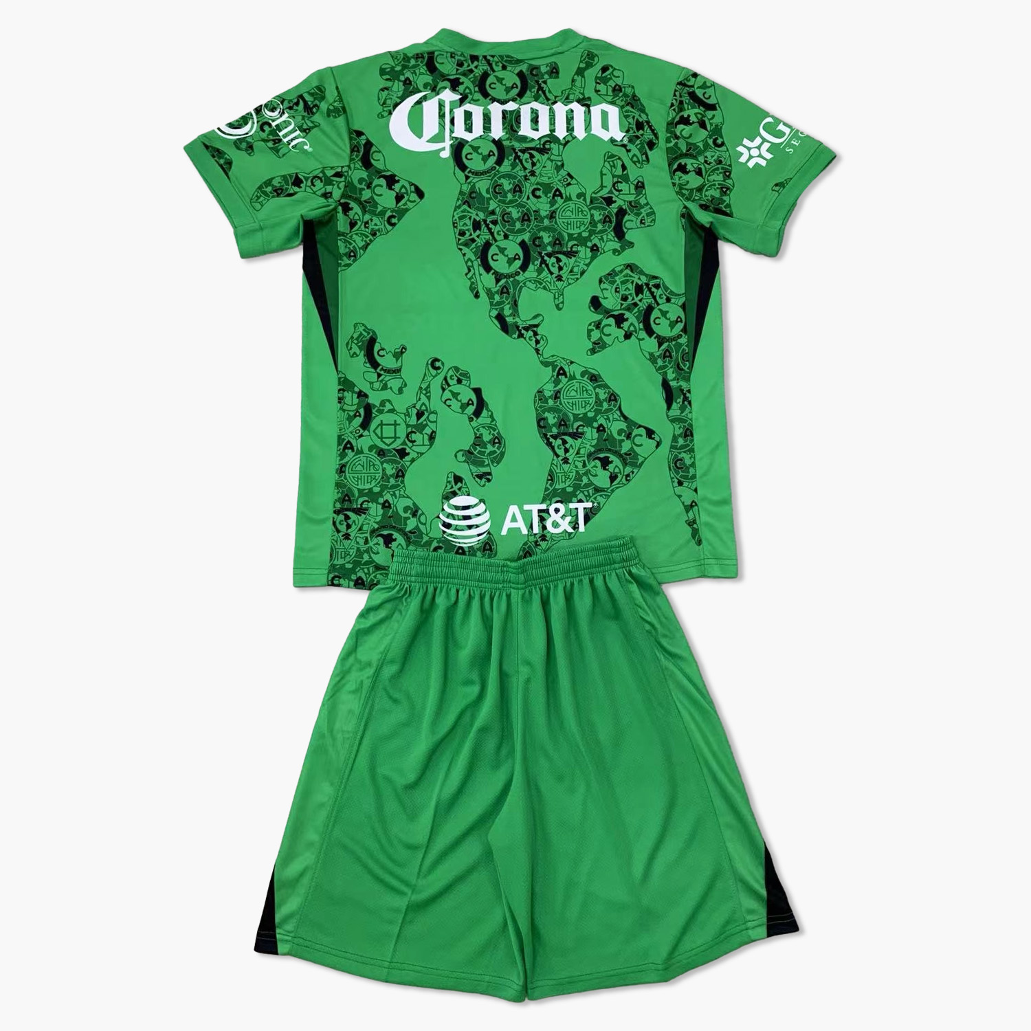 Club América 24-25 Green Goalkeeper Kids Kit - UnitedFutballJersey