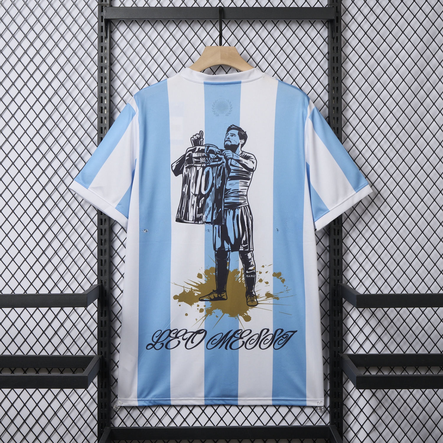 Argentina 25-26 50th Anniversary Messi Graffiti Special Jersey - Fans Version - UnitedFutballJersey