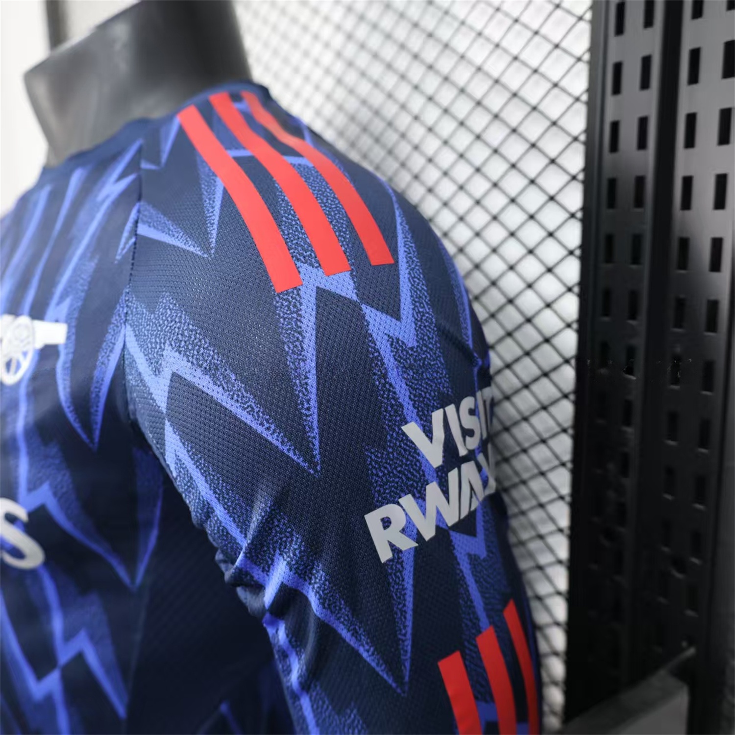 Arsenal 25-26 Away Long Blue Jersey - Player Version - UnitedFutballJersey