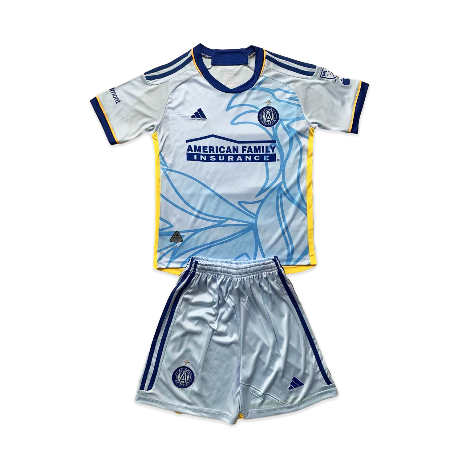 Atlanta United 2024 Away Stadium Kids Kit - UnitedFutballJersey