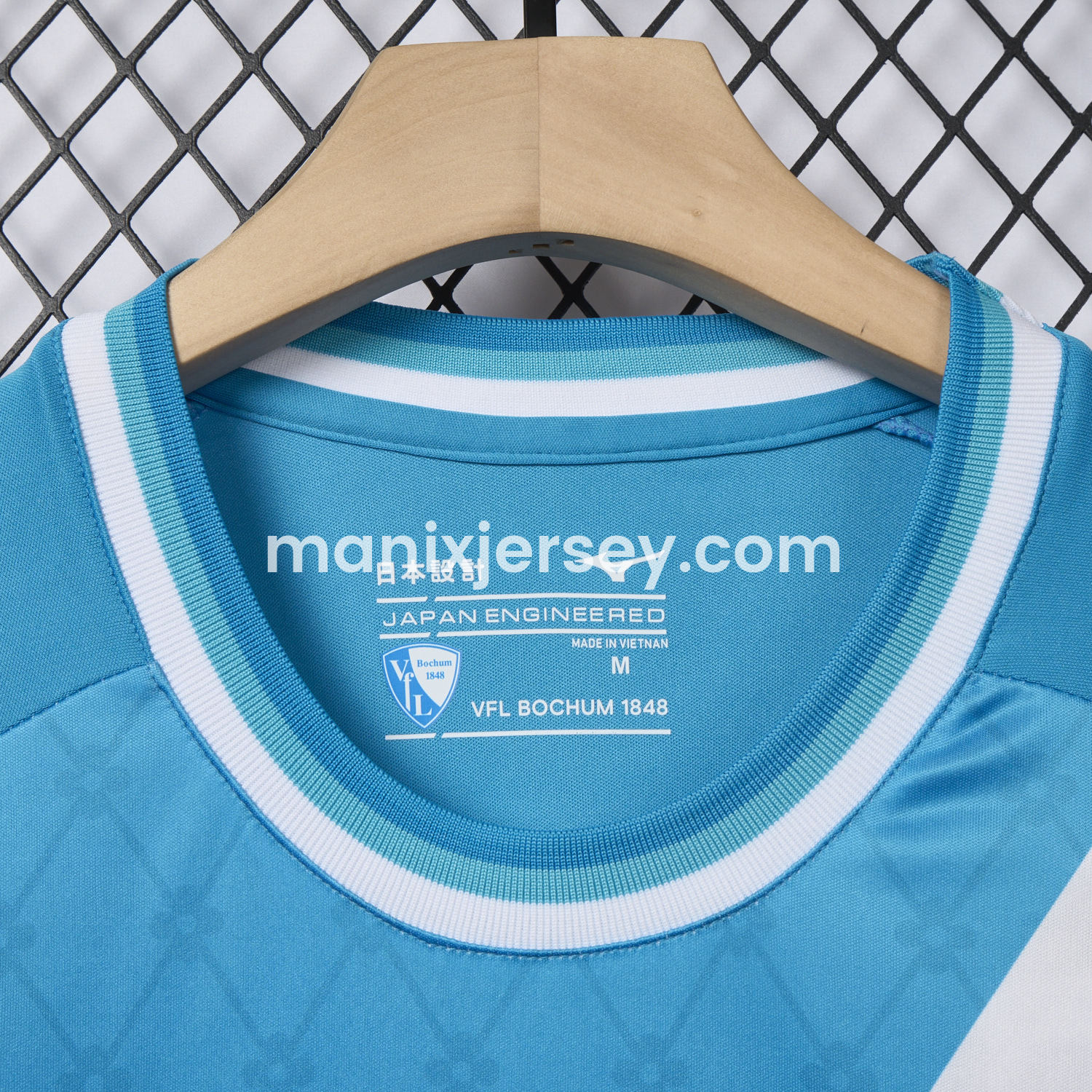 Bochum 24-25 White Slanted Stripe Special Jersey - Fans Version - UnitedFutballJersey