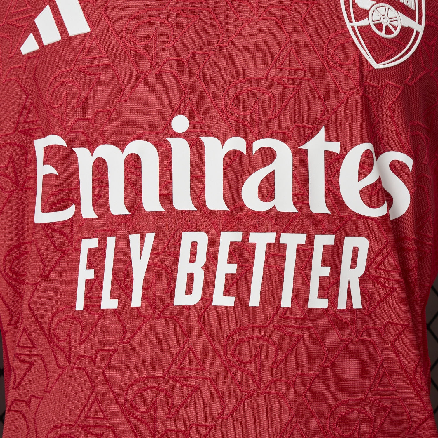 【Jacquard Version】Arsenal 25-26 Home Jersey - Player Version - UnitedFutballJersey