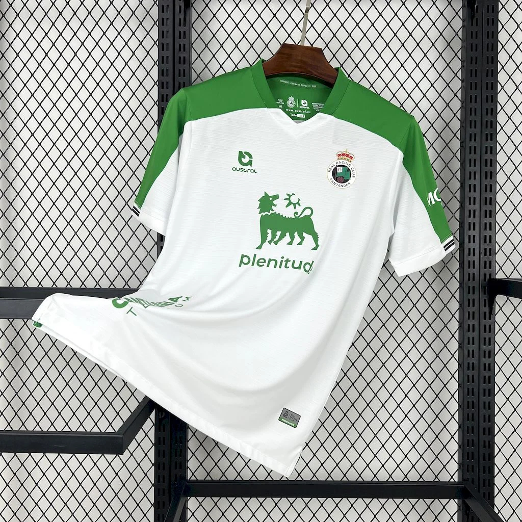 Racing de Santander 24-25 Home Jersey - Fans Version - UnitedFutballJersey