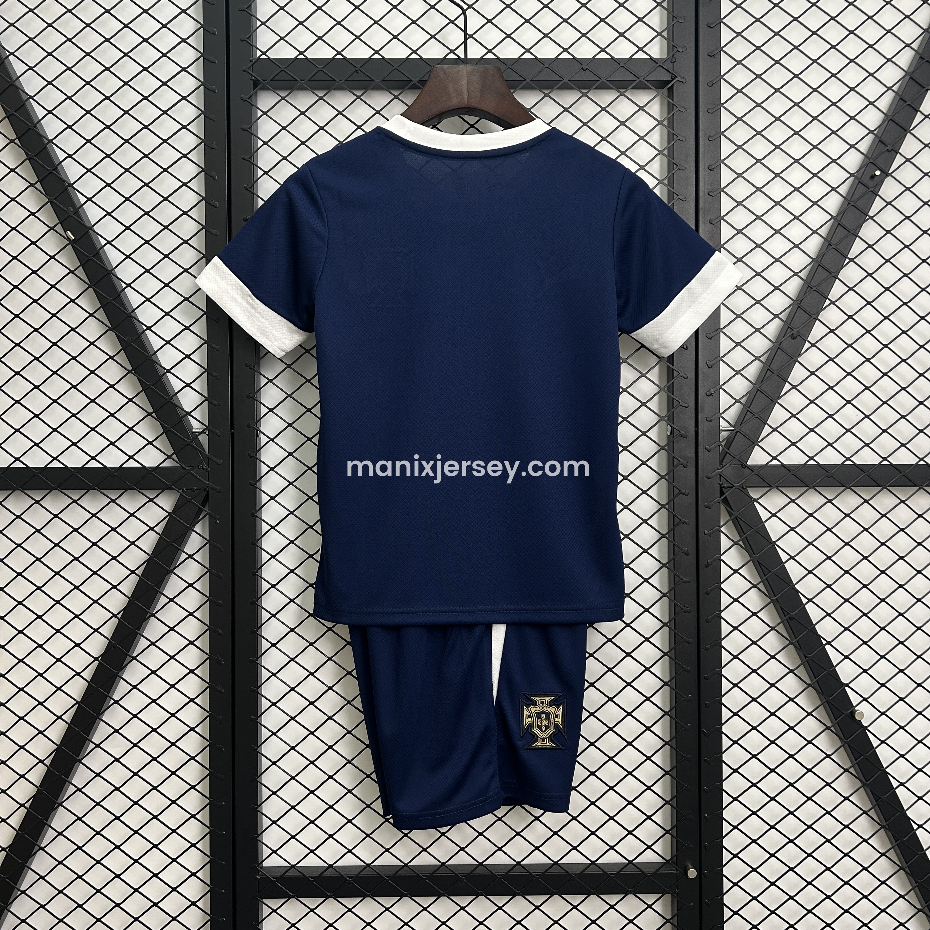 Portugal 2025-26 Royal Blue Training Kids Kit - UnitedFutballJersey