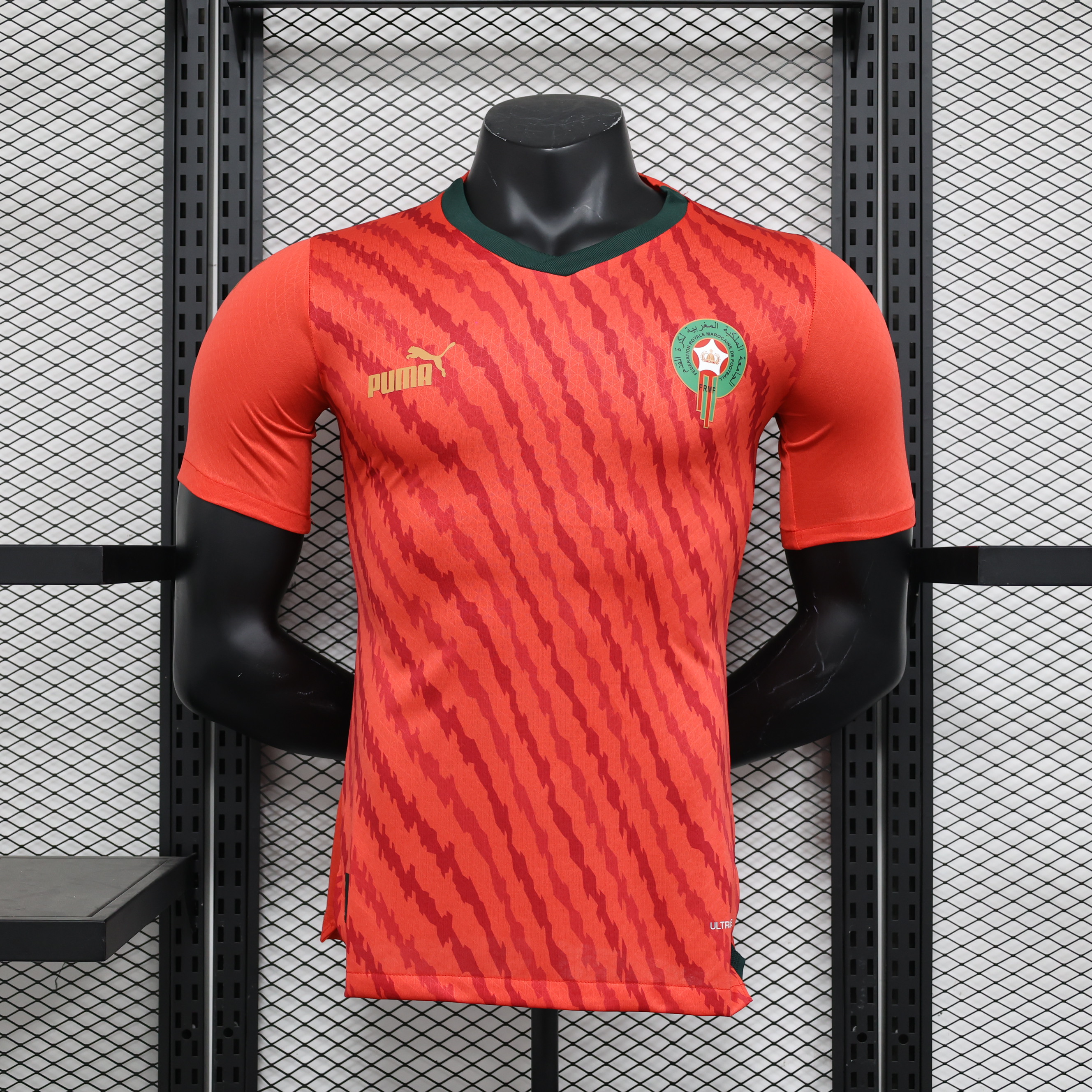 Morocco 23-24 Home Stadium Jersey - Player Version - UnitedFutballJersey