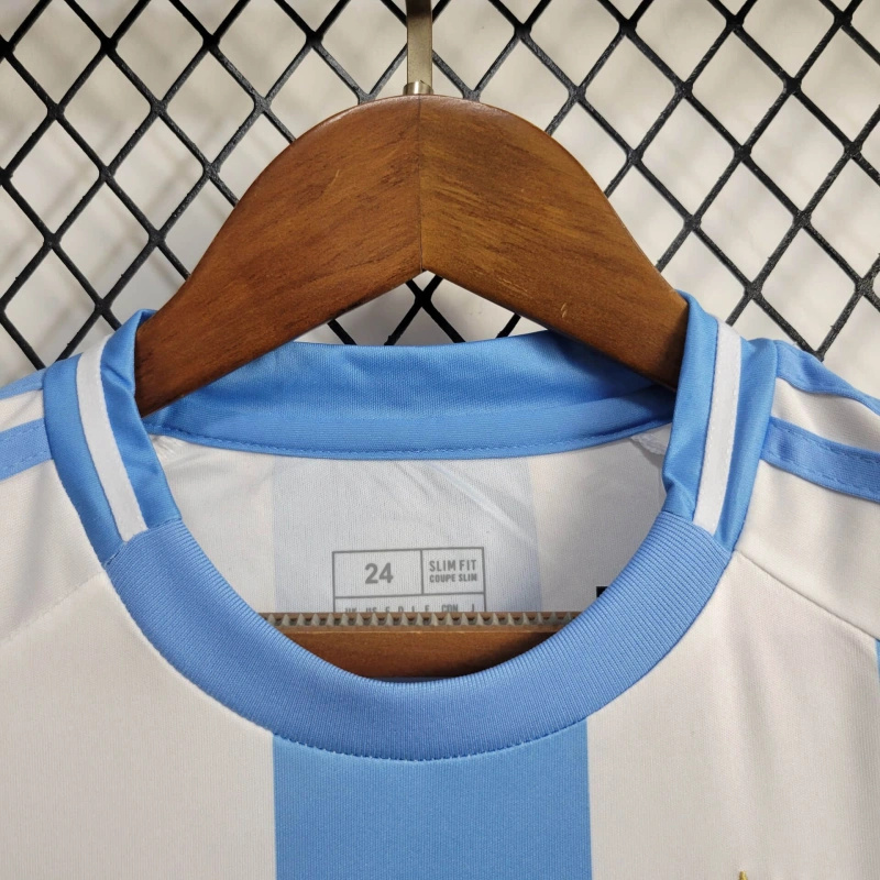 Argentina 2024 Home Stadium Kids Kit - UnitedFutballJersey