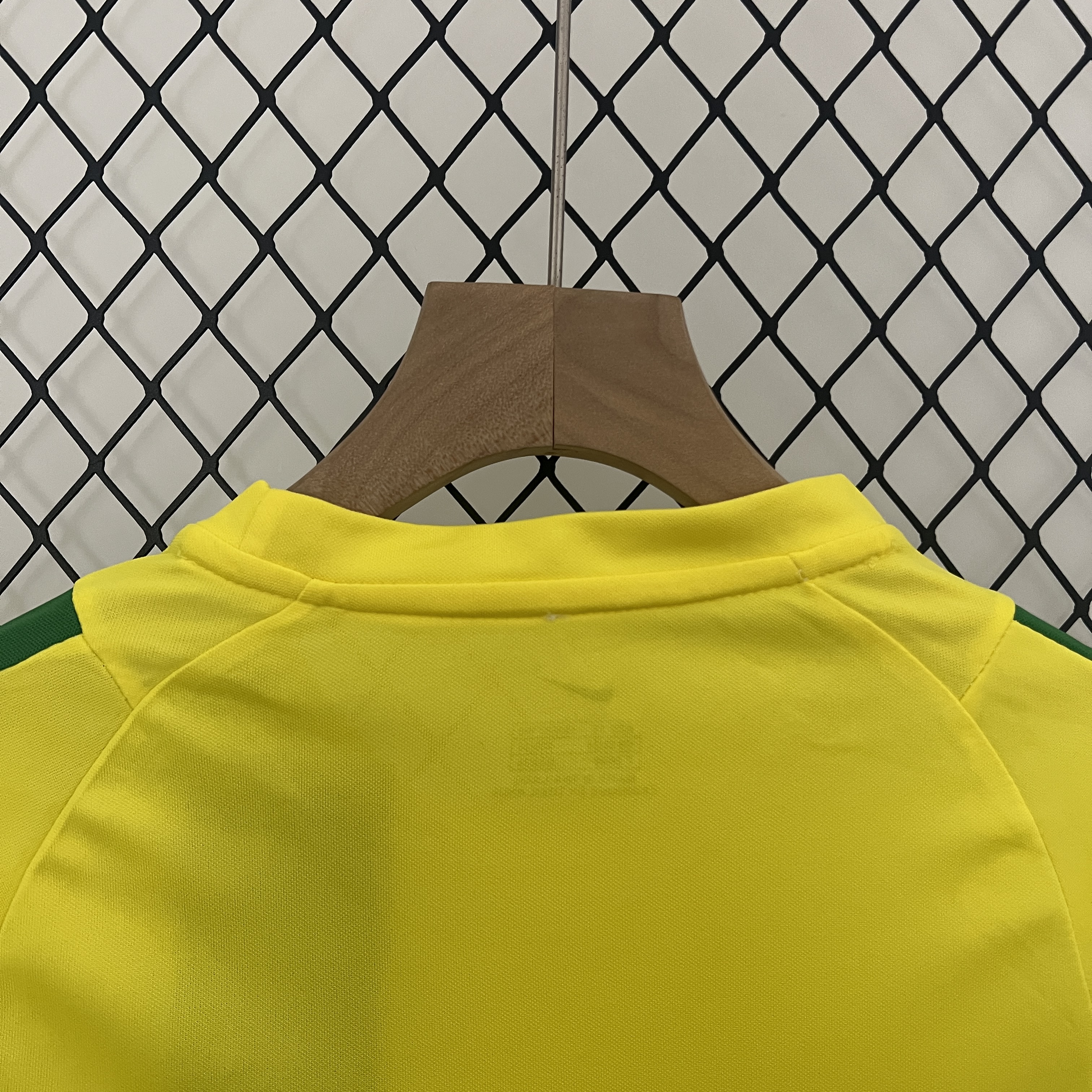 Retro Brazil 2002 Home Stadium Kids Kit - UnitedFutballJersey