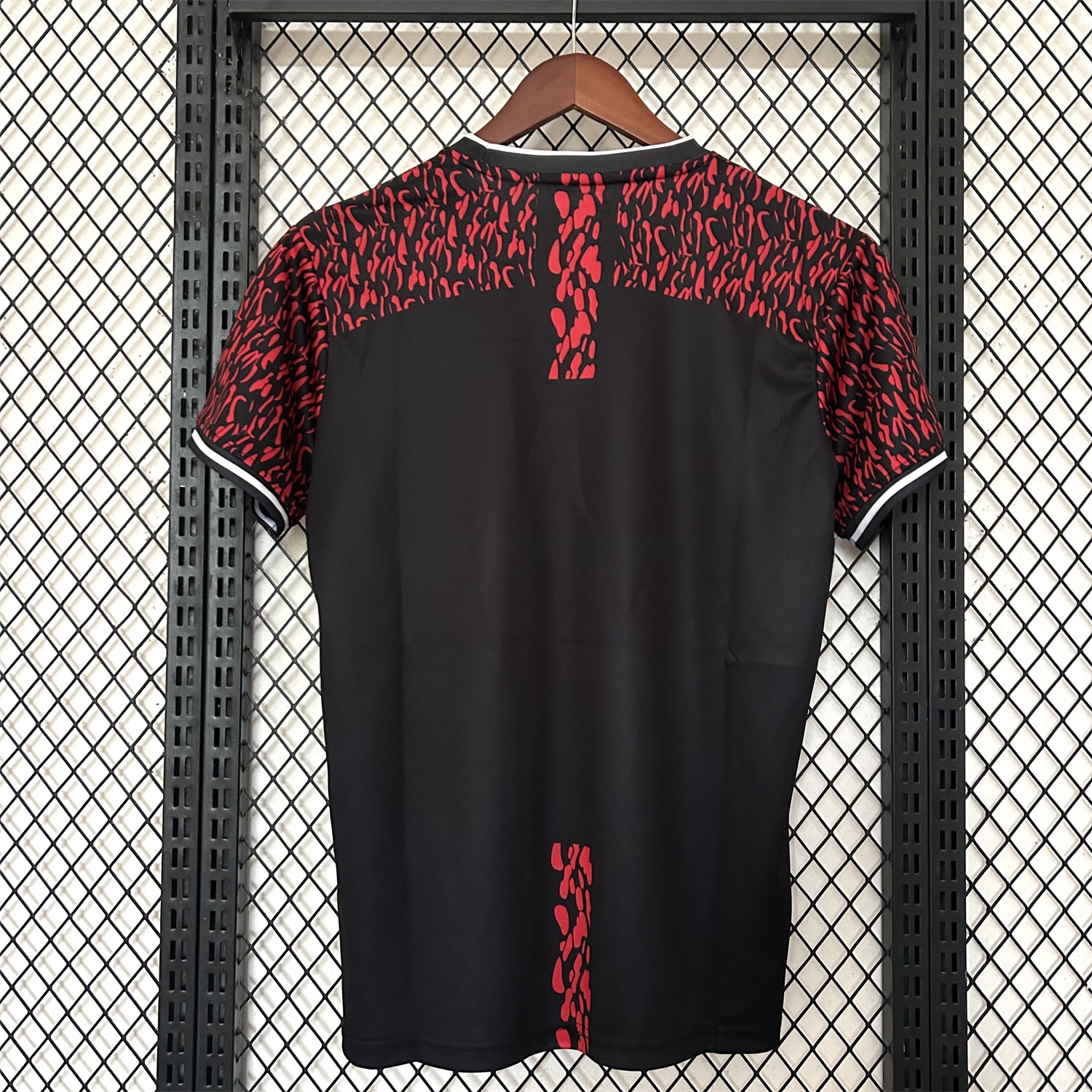 Barcelona 25-26 Red Lion Silhouette Black Jersey - Fans Version - UnitedFutballJersey