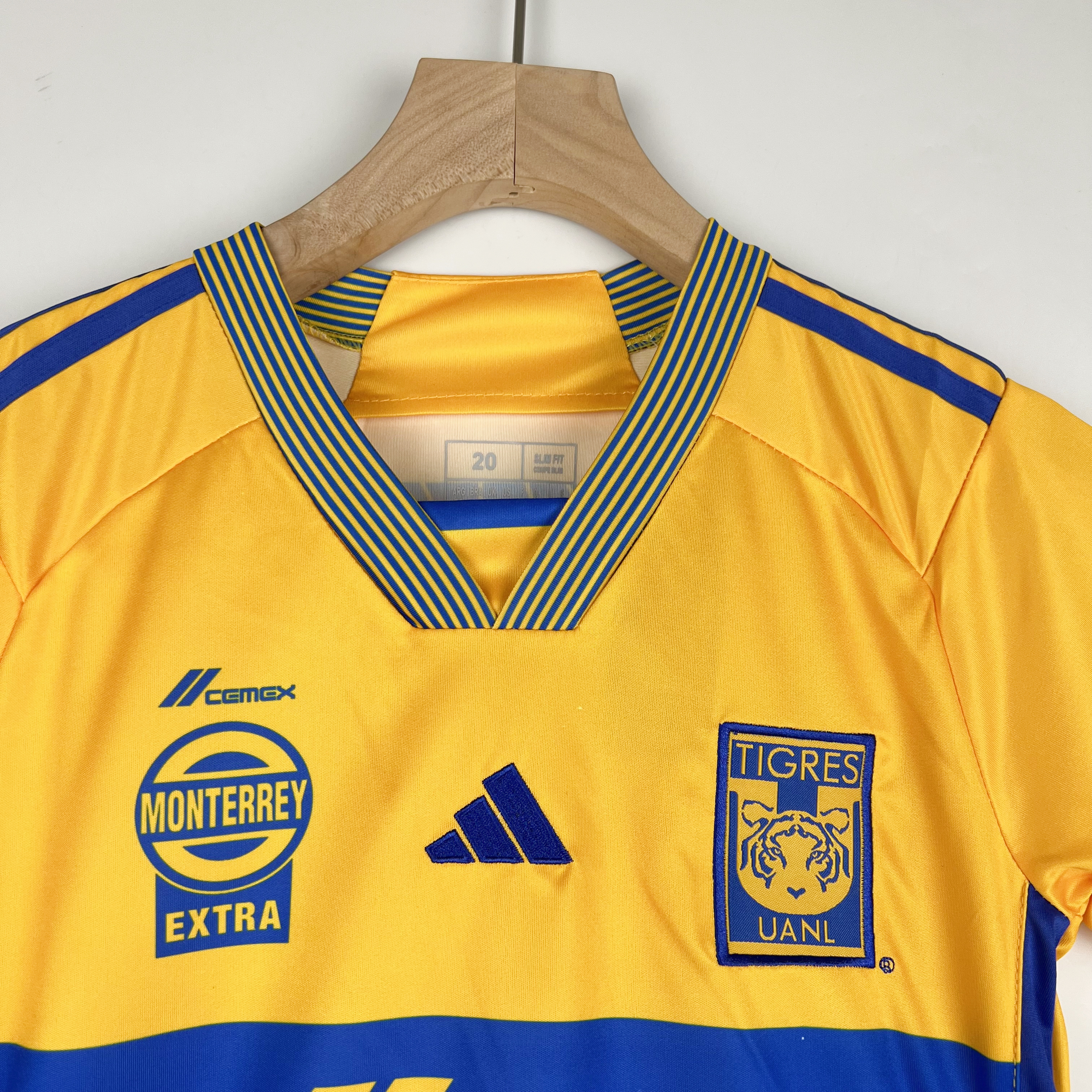 Tigres UANL 23-24 Home Stadium Kids Kit - UnitedFutballJersey